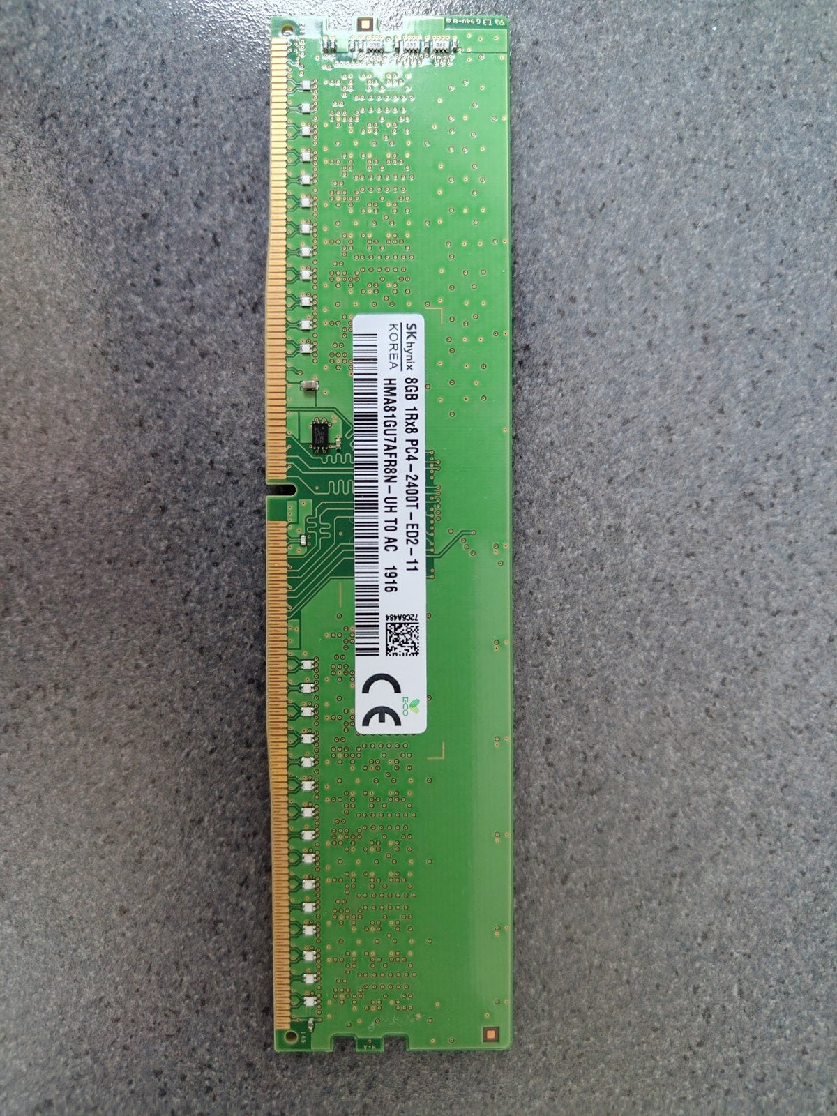 SK Hynix 8GB DDR4 RAM PC4-2400T-E0-11 Geheugenmodule, Computers en Software, Server, DDR4, 8 GB, Ophalen of Verzenden