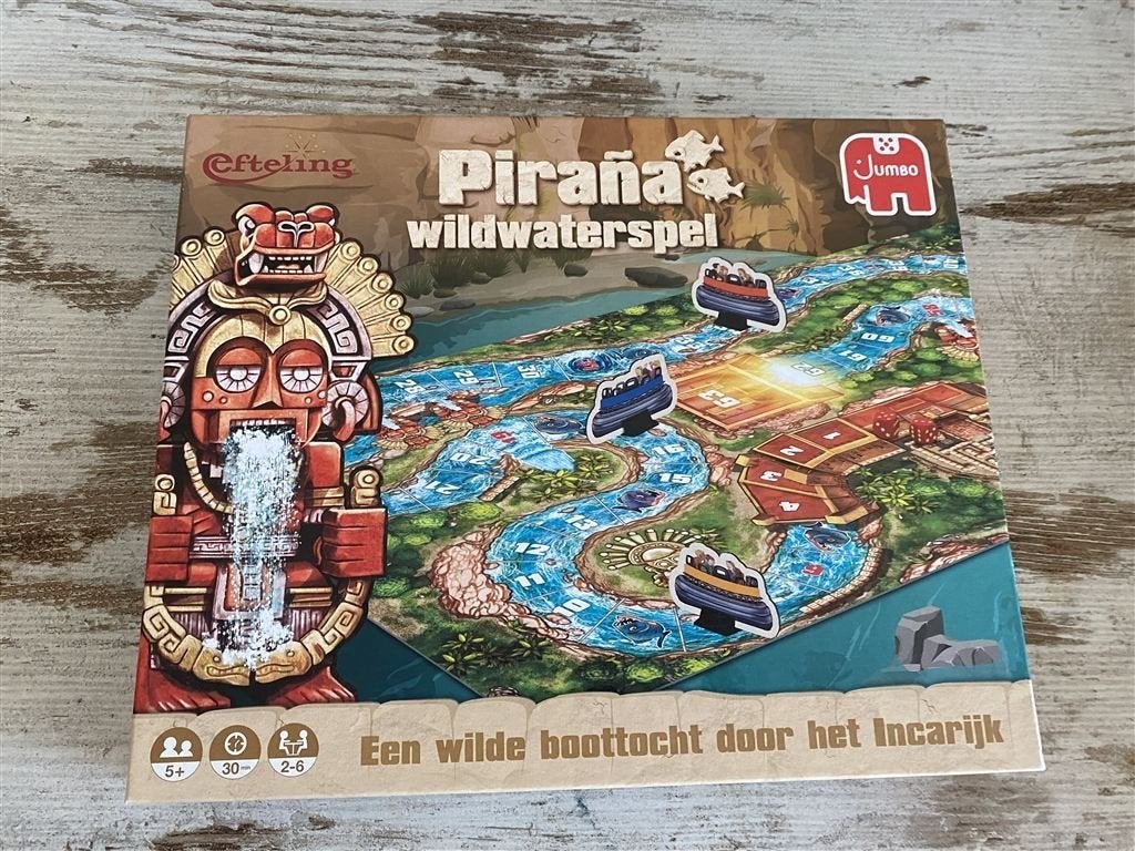 Efteling piranha wildwaterspel [s941], Hobby en Vrije tijd, Verzenden, Zo goed als nieuw