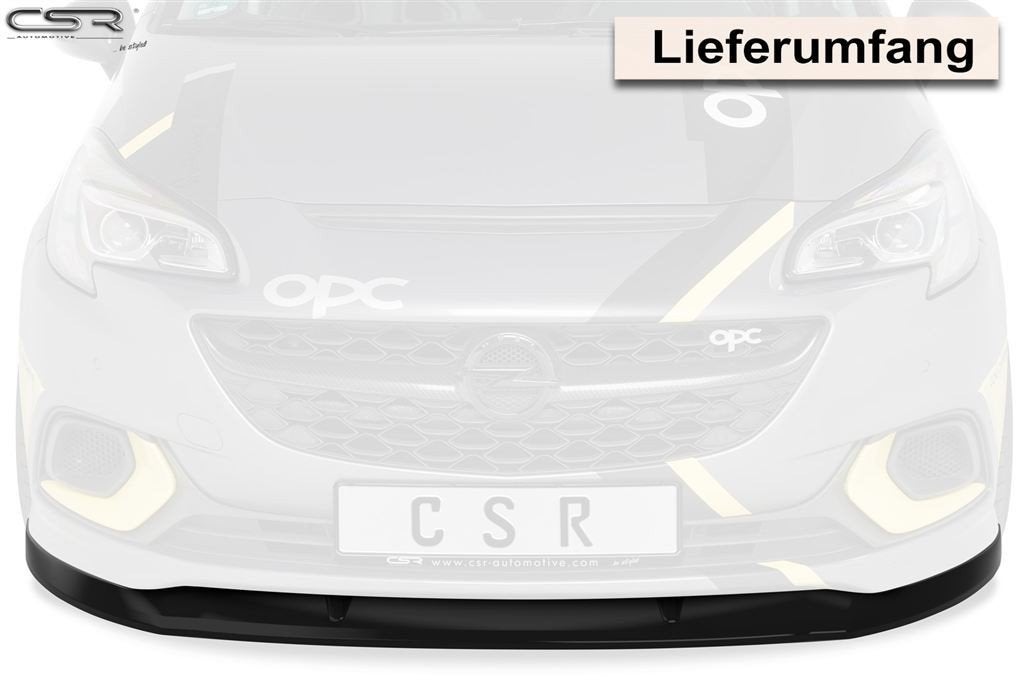 Splitter Voorspoiler Spoiler Geschikt Voor Opel Corsa E OPC, Verzenden, Automotive Parts, A.parts@hotmail.nl, Trasmolenlaan 12 3447 GZ Woerden