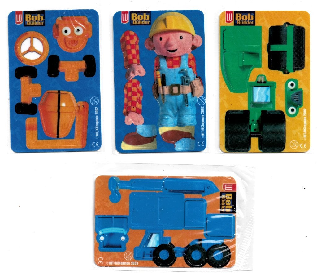 4 pakjes Bob the Builder - Bob de Bouwer., Ophalen of Verzenden, Nieuw
