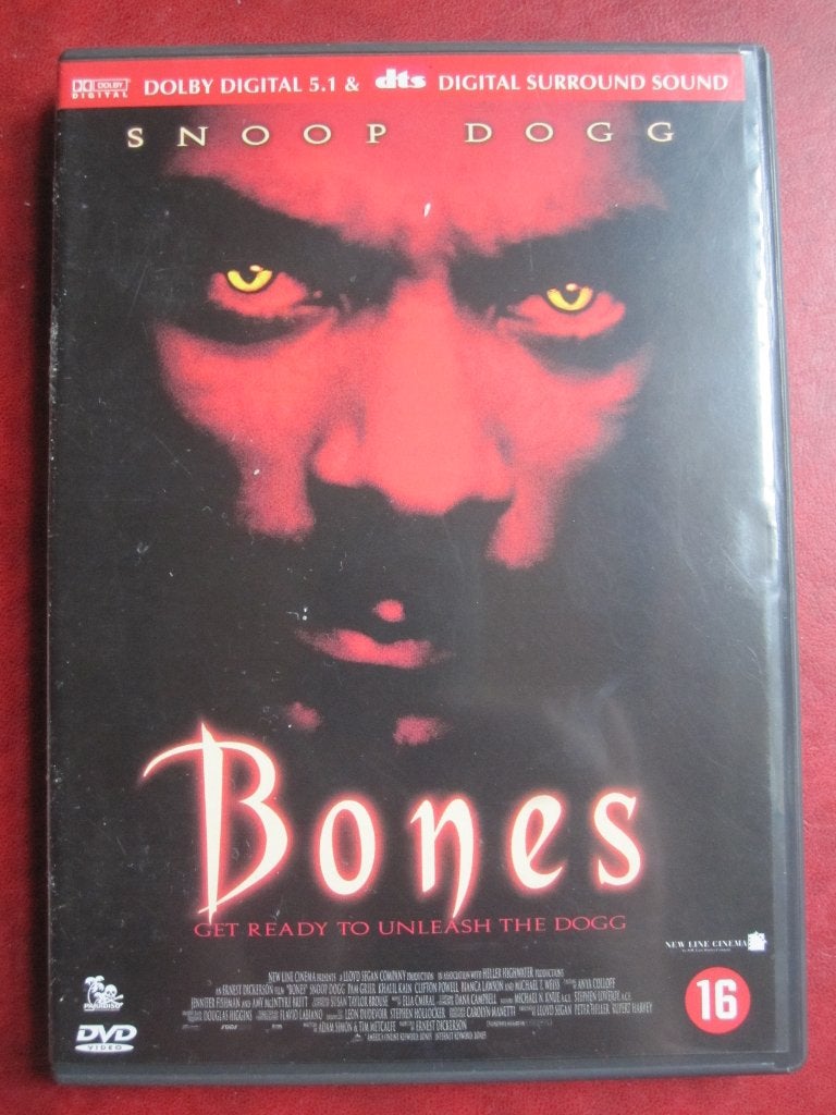 Bones (2001), Vanaf 16 jaar, Ophalen of Verzenden, Zo goed als nieuw, Overige genres