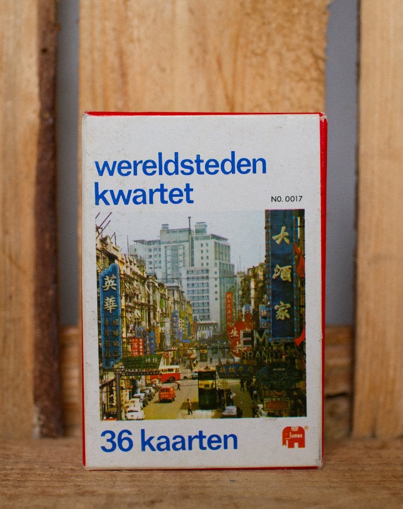 Wereldstedenkwartet Jumbo No. 0017, Verzamelen, Ophalen, Gebruikt, Kwartet(ten)