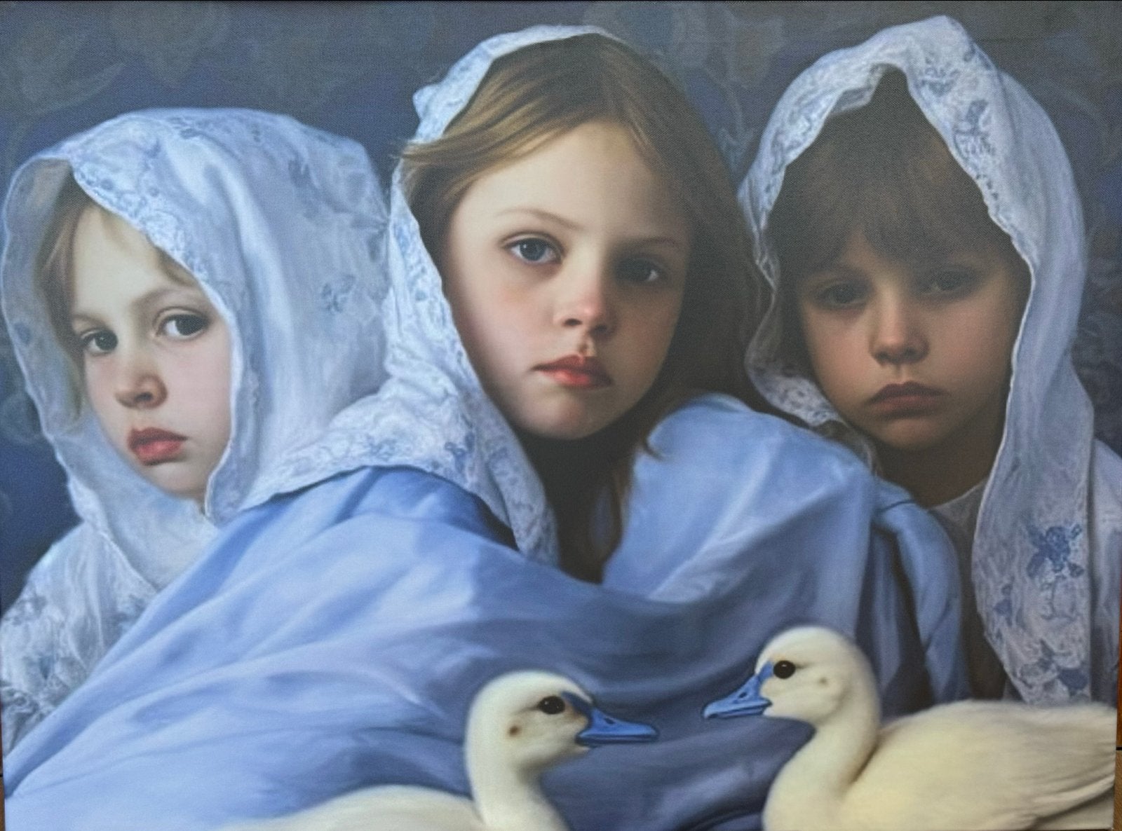 Recontre, Ophalen, Doek, Portret of Personen, Realistisch