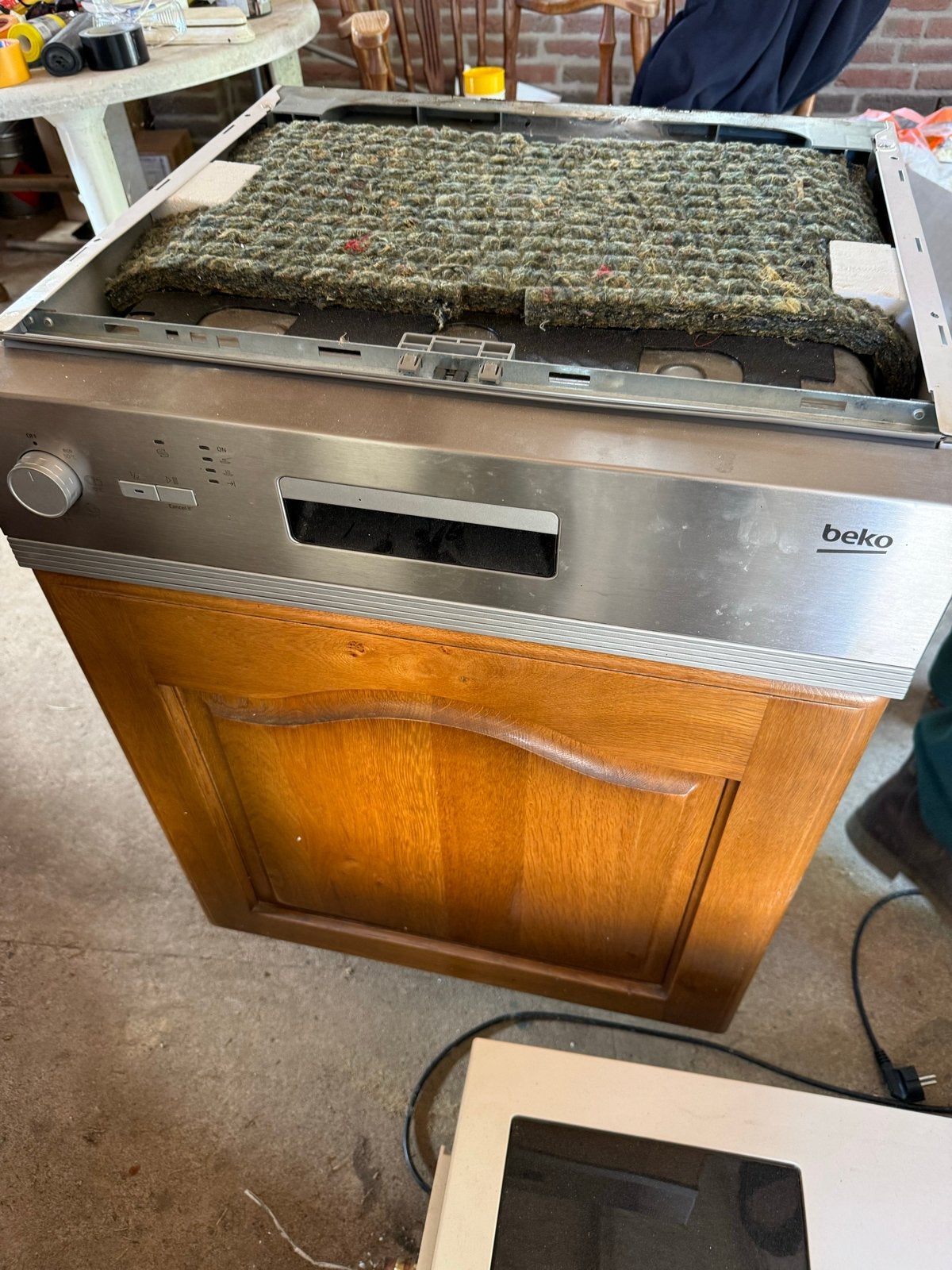 Beko Inbouw Vaatwasser - Goed werkend, Gebruikt, Ophalen of Verzenden, Inbouw, 45 tot 60 cm