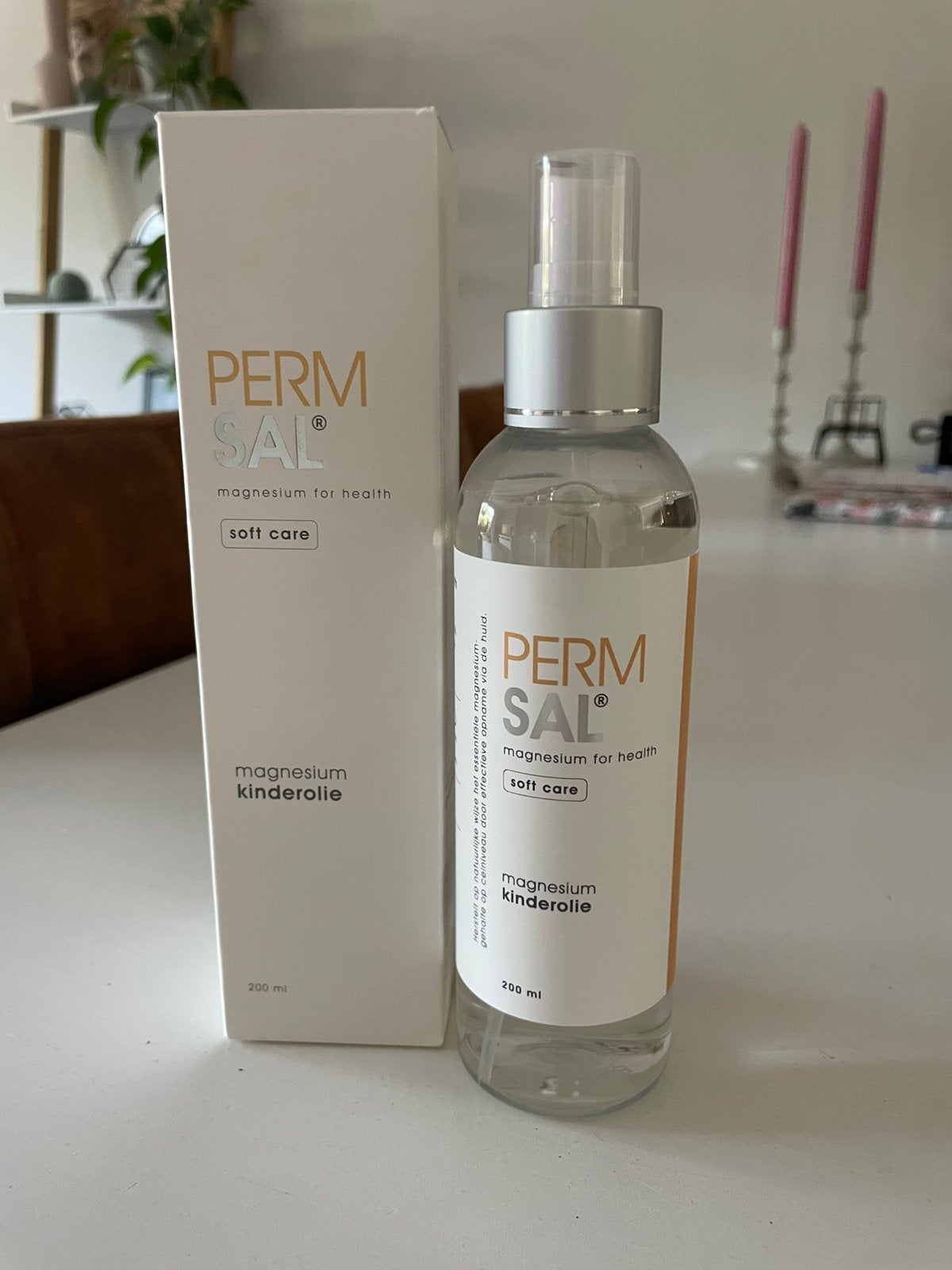 PermSal magnesium kinderolie 200ml, Ophalen of Verzenden, Zo goed als nieuw