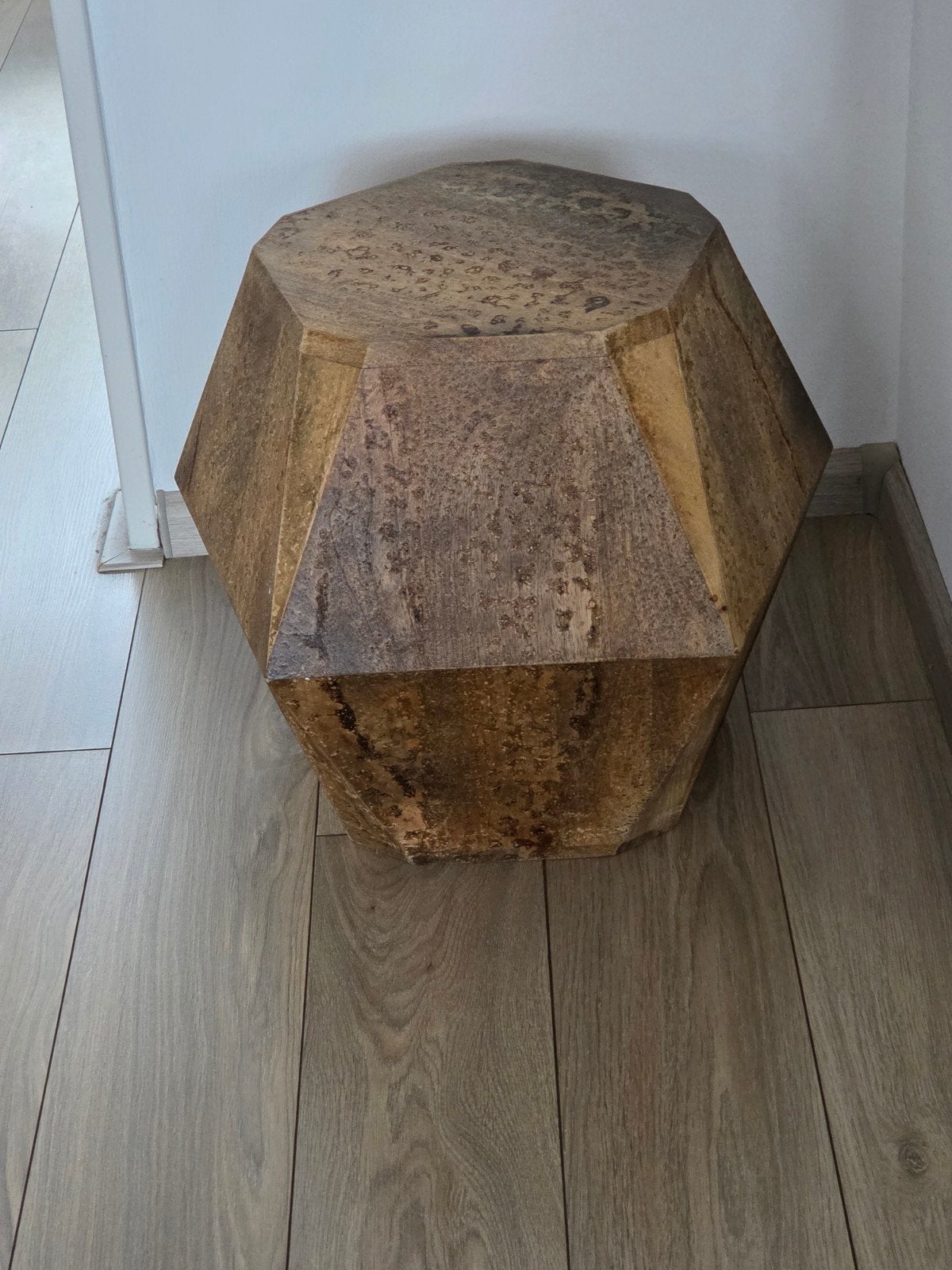 Houten kubus, Huis en Inrichting, Minder dan 45 cm, Minder dan 55 cm, Nieuw, Ophalen of Verzenden