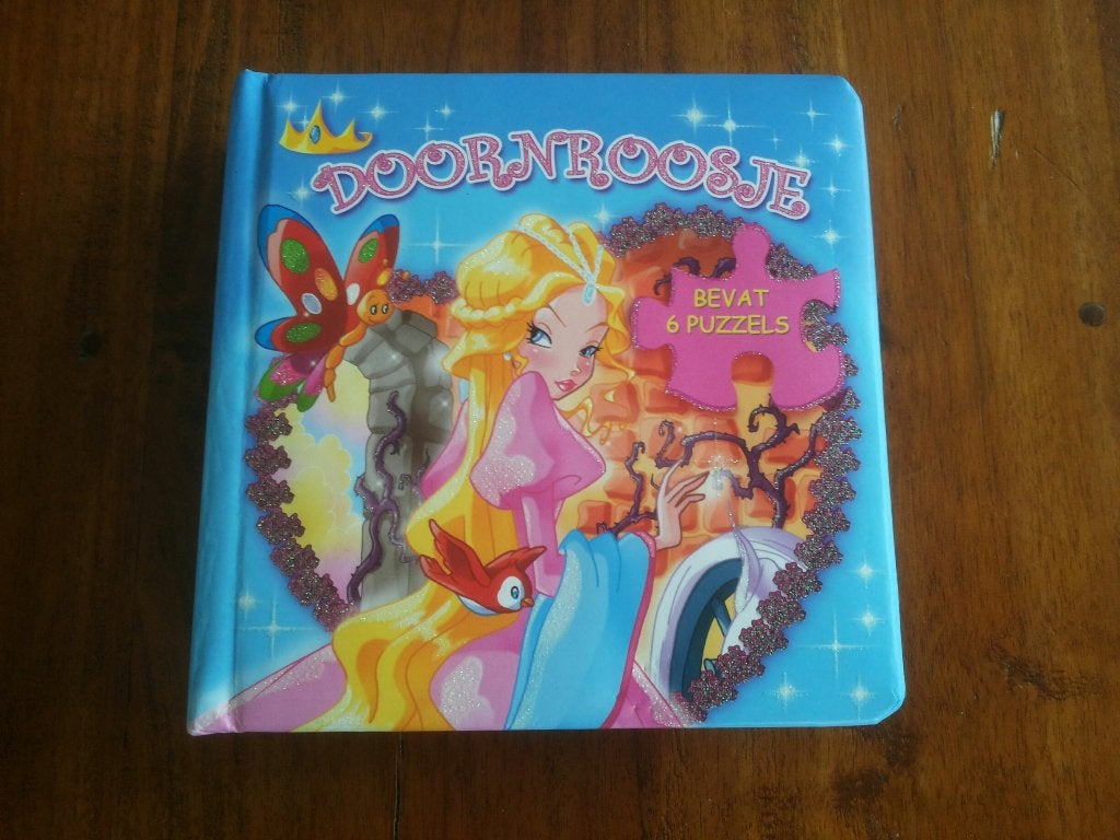 Doornroosje puzzelboekje, leesboekje, Boeken, Ophalen of Verzenden, Zo goed als nieuw, Sprookjes