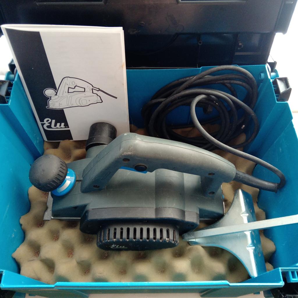 ELU elektrische schaafmachine schaaf HH25(K) lichtgewicht, Doe-het-zelf en Verbouw, Ophalen, Gebruikt, Elektrisch
