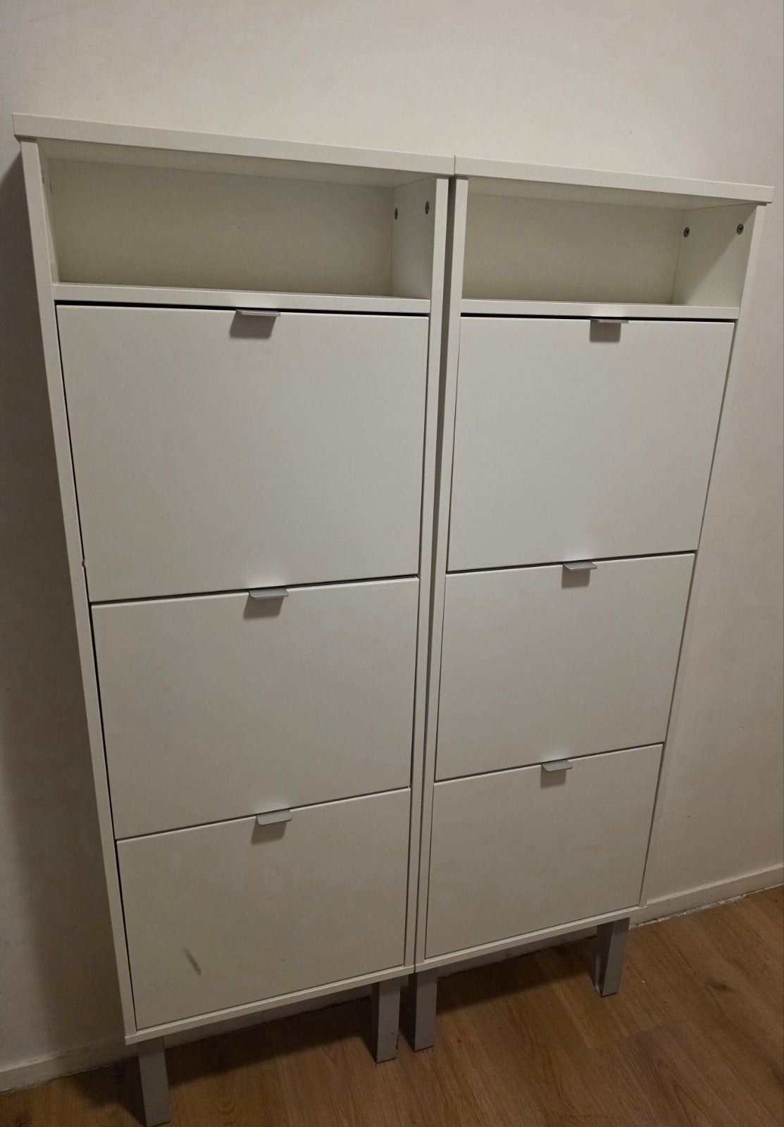 2 hoge schoenenkasten, Huis en Inrichting, Kasten | Schoenenkasten, Ophalen