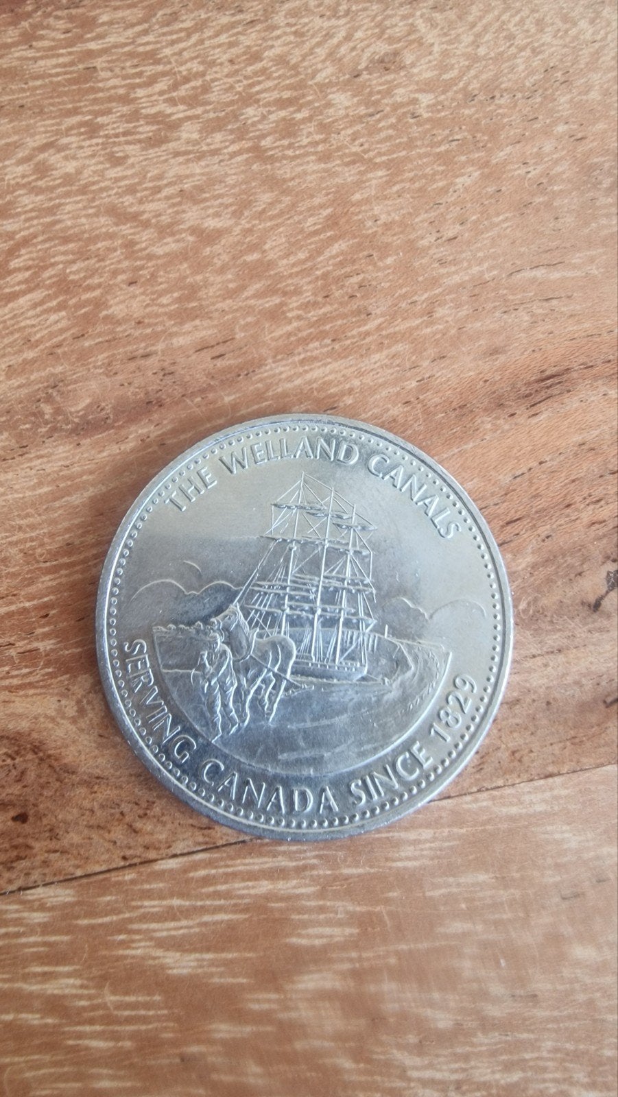 St. Catharines Trade Dollar 1981 Canada, Ophalen of Verzenden, Losse munt