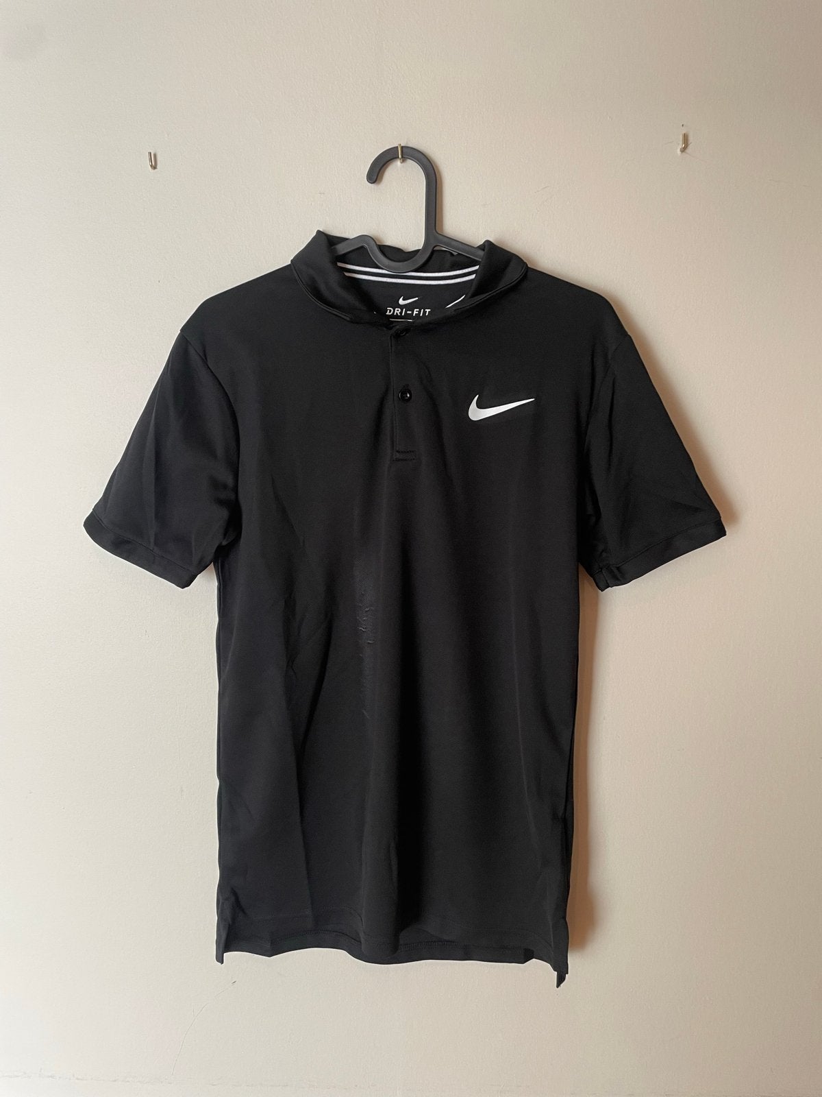 Nike Dri-FIT Zwart Sportshirt - Maat S, Zwart, Ophalen of Verzenden, Fitness of Aerobics, Maat 36 (S)