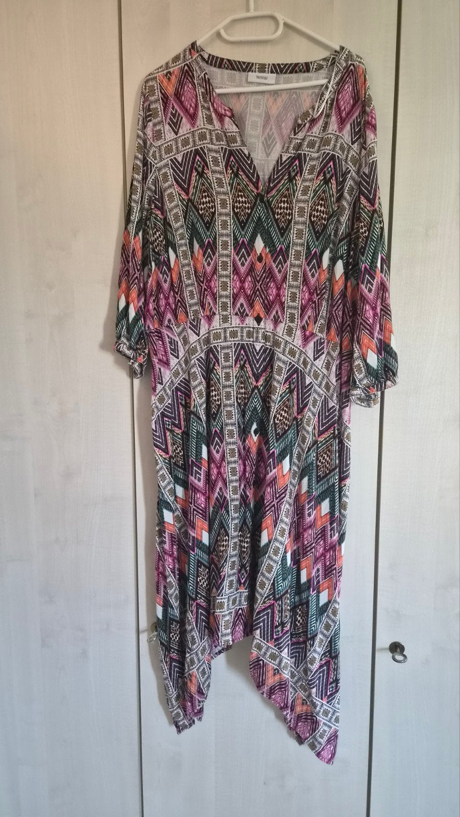 Leuke Yessica jurk maat 48, Ophalen of Verzenden, Zo goed als nieuw, Jurk, Yessica