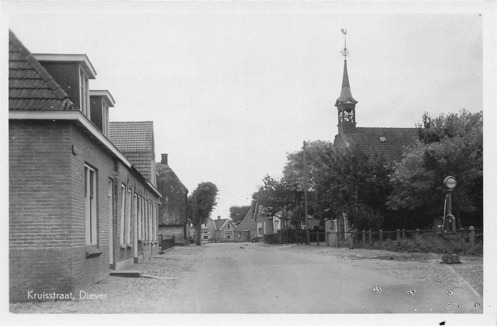 702-375-025 Kruisstraat Diever, Verzenden, Voor 1920, Drenthe