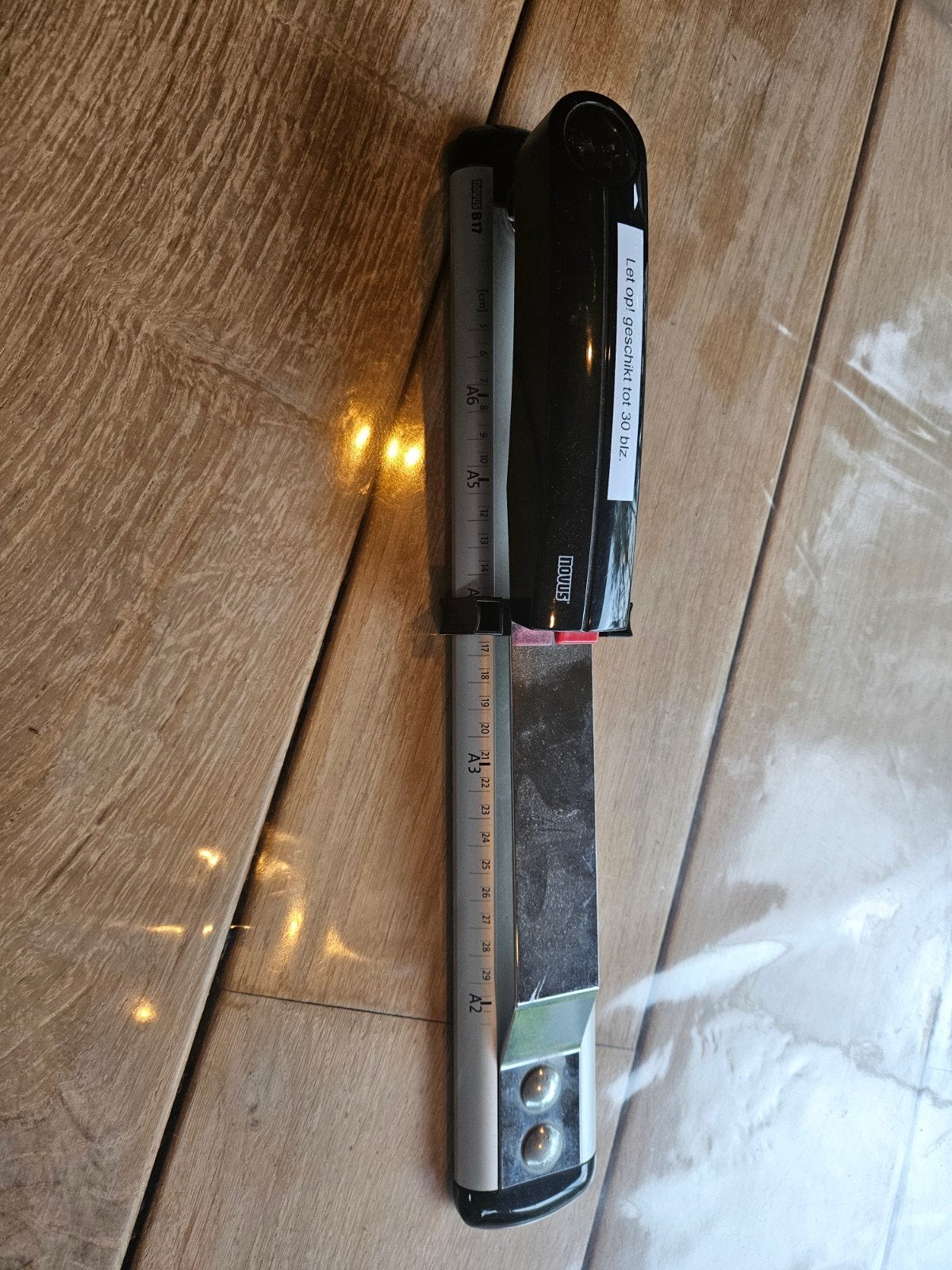 Novus B17 langarm Nietmachine - Tot A2 en 30 blz., Diversen, Ophalen of Verzenden, Gebruikt