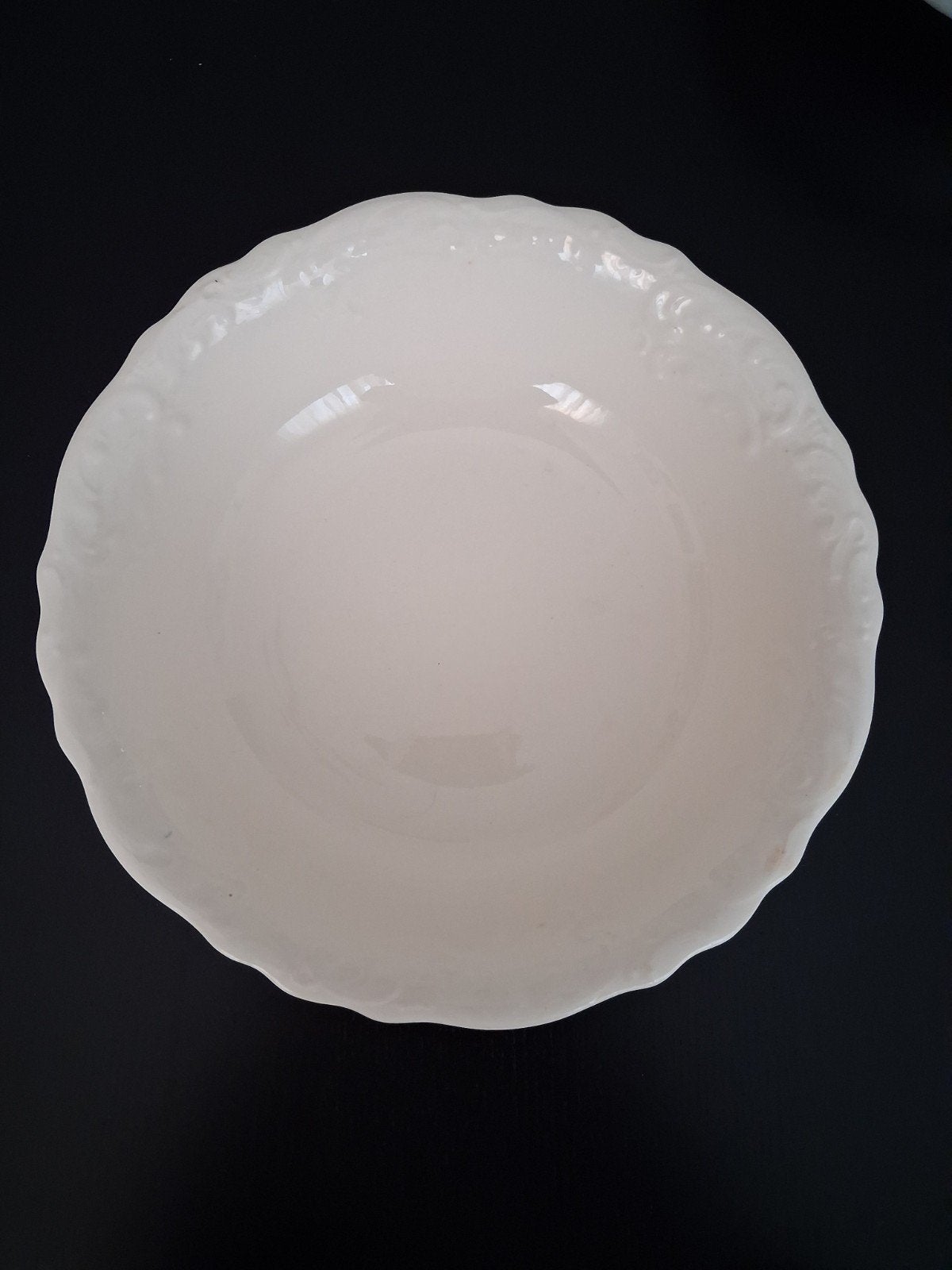 Twee antieke groente- of aardappelschalen, 28 cm, Antiek en Kunst, Ophalen of Verzenden