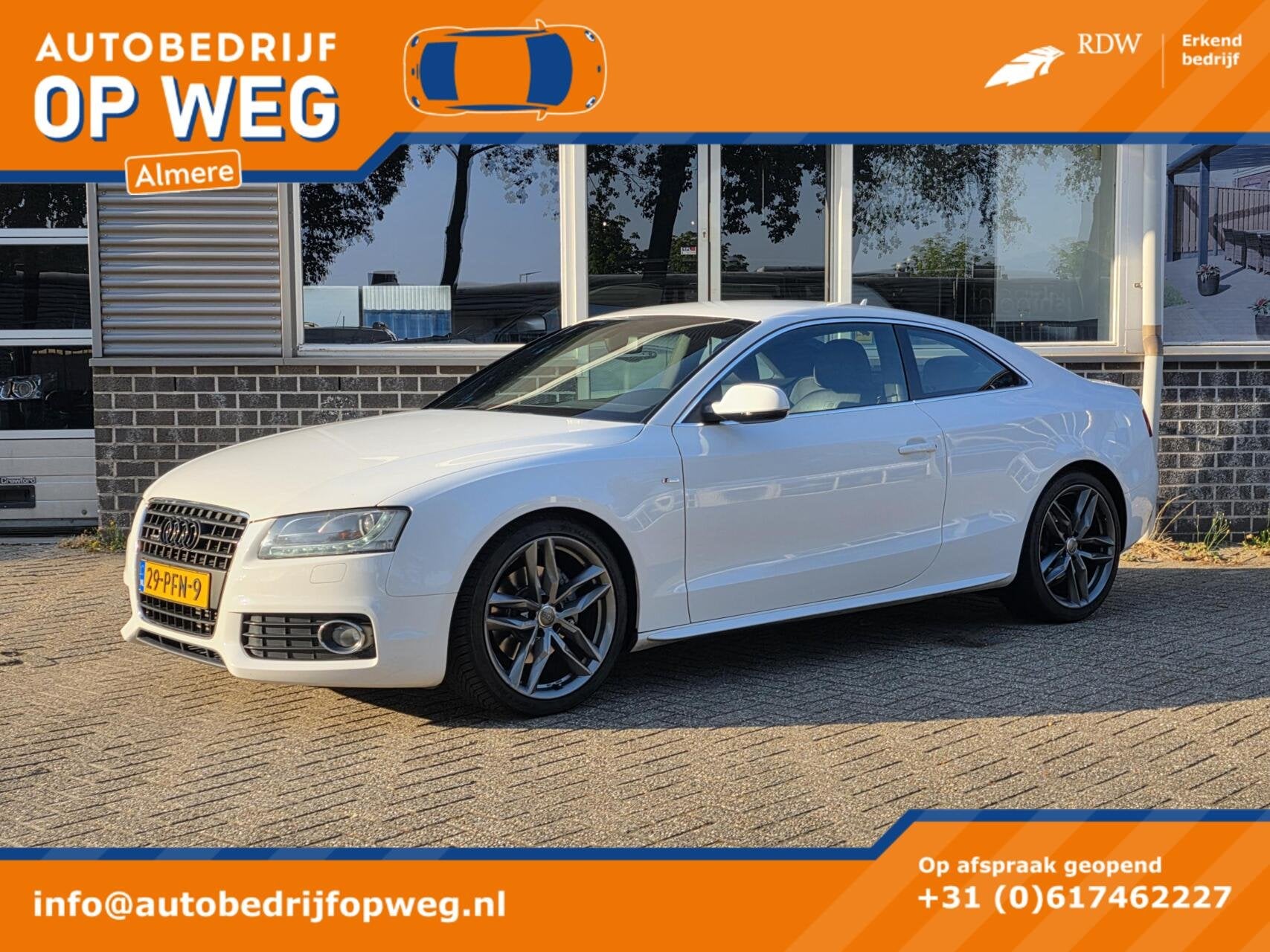 Audi A5 Coupé 2.0 TFSI quattro Pro Line S | Automaat | Quat, Euro 5, 1525 kg, Gebruikt, 4 cilinders