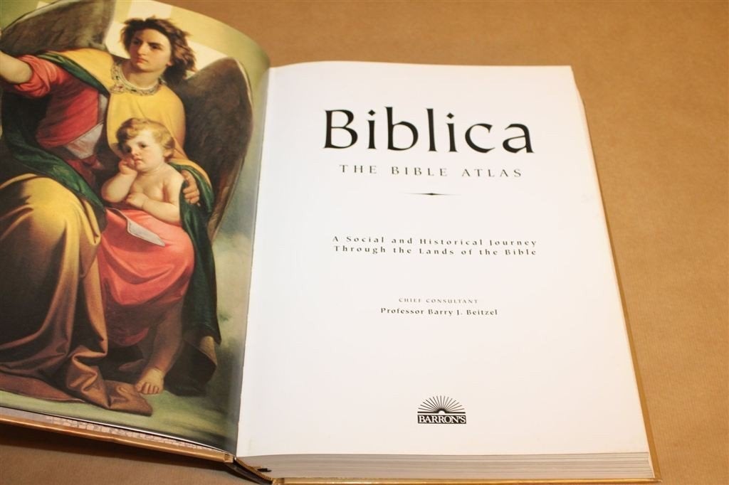 Biblica Bible Atlas — Dik Boek, 125 Kaarten Bijbelse Landen, Boeken, Ophalen of Verzenden, Gelezen