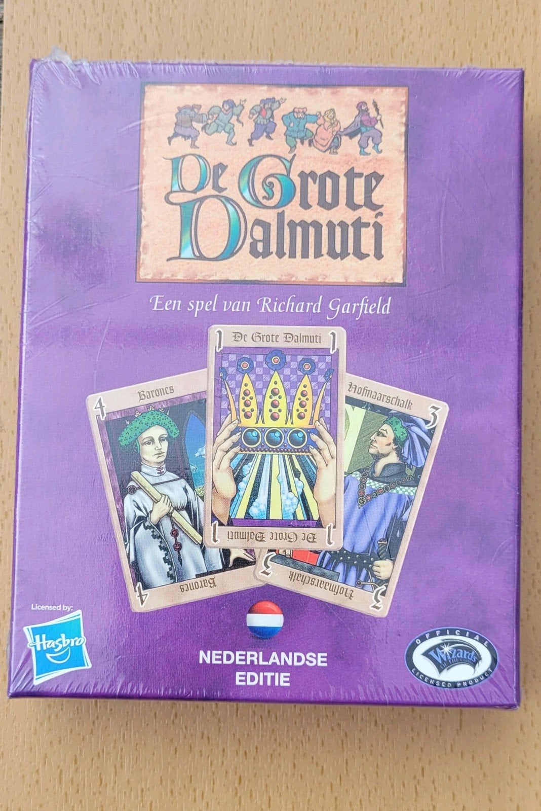 De Grote Dalmuti Kaartspel – NIEUW IN FOLIE (Geseald!), Hobby en Vrije tijd, Ophalen of Verzenden, Nieuw
