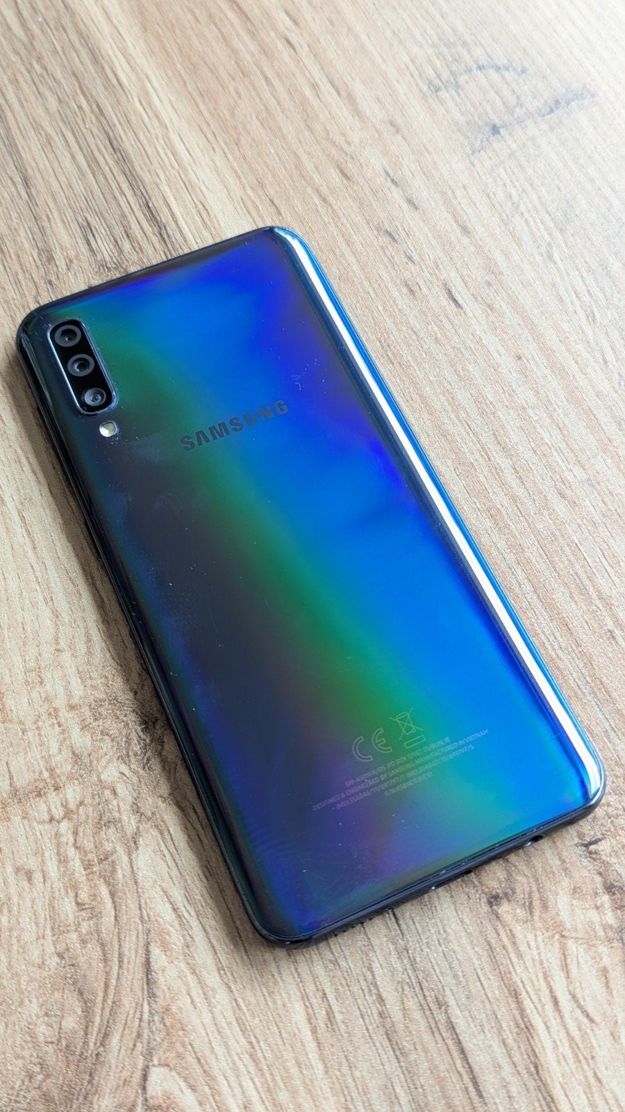 Samsung Galaxy A50, Gebruikt, Blauw, Touchscreen, Ophalen of Verzenden