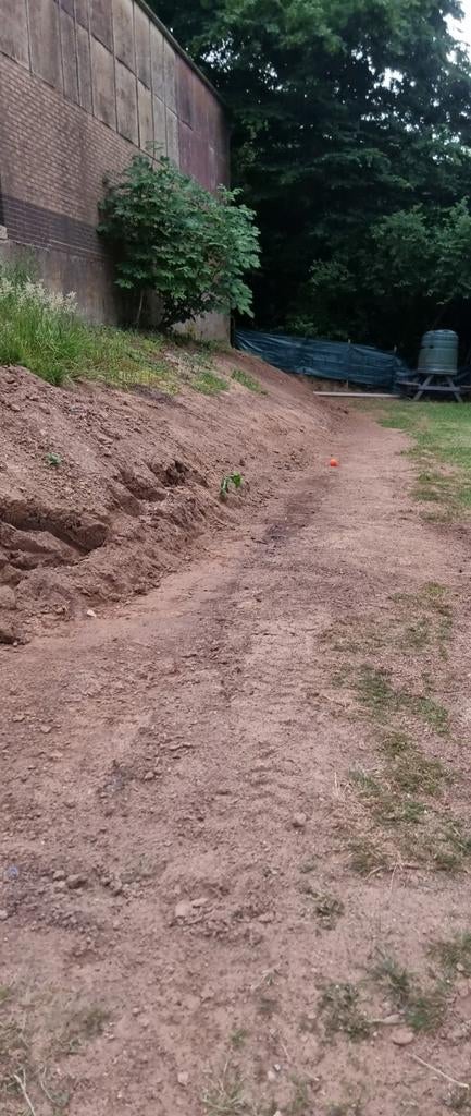 Gratis schone grond (leemachtig)20-30 m3, Ophalen, Tuinaarde