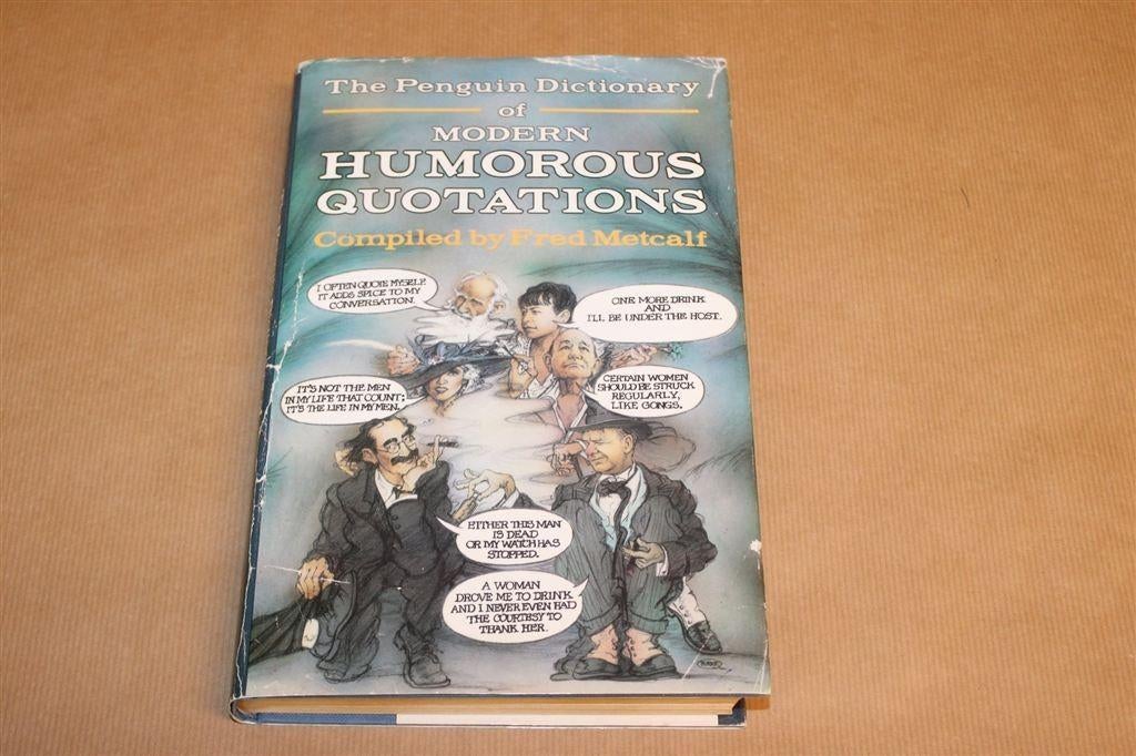Penguin Humorous Quotations — Naslagwerk Humor, Ophalen of Verzenden, Gelezen, Van Dale