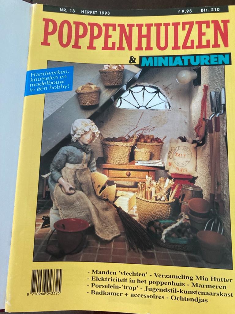 Tijdschrift Poppenhuizen & Miniaturen 1993 tot 2008, Ophalen of Verzenden, Zo goed als nieuw, Poppenhuis