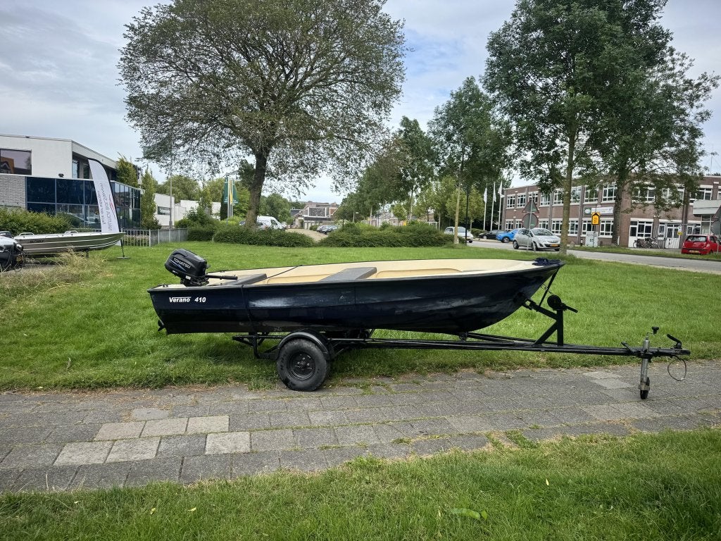 Leuke Verano 410 toer-/visboot incl. Tohatu en trailer, Watersport en Boten, Overige merken, 4 m, Vissloep, 2 m