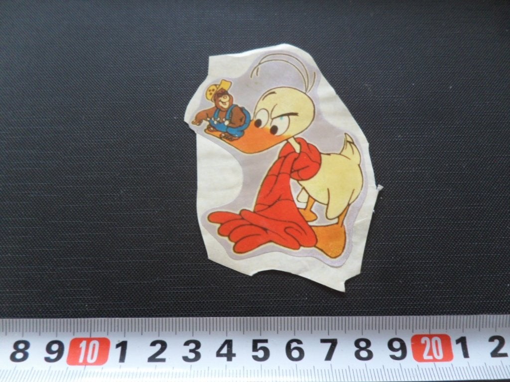 sticker strip alfred j kwak en henk, Verzamelen, Ophalen, Zo goed als nieuw