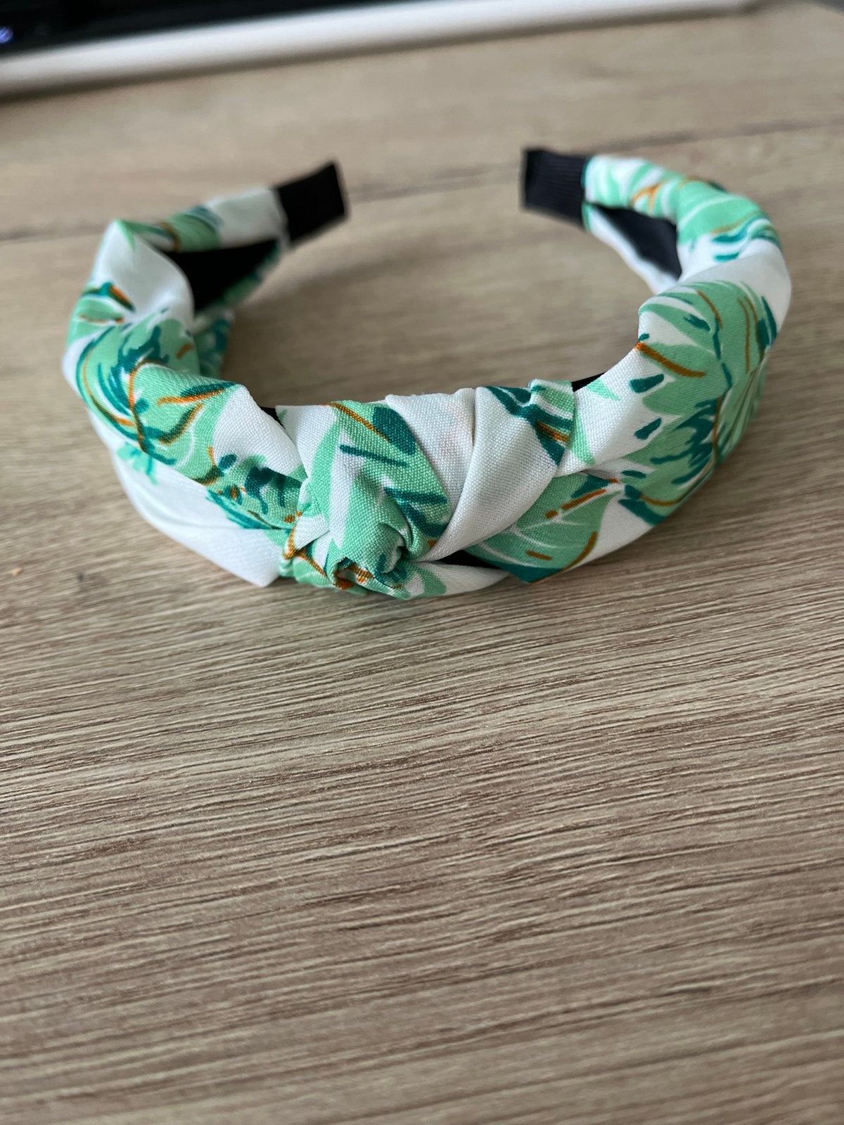 Haarband met tropische bladeren print, Kleding | Dames, Verzenden, Zo goed als nieuw, One size fits all