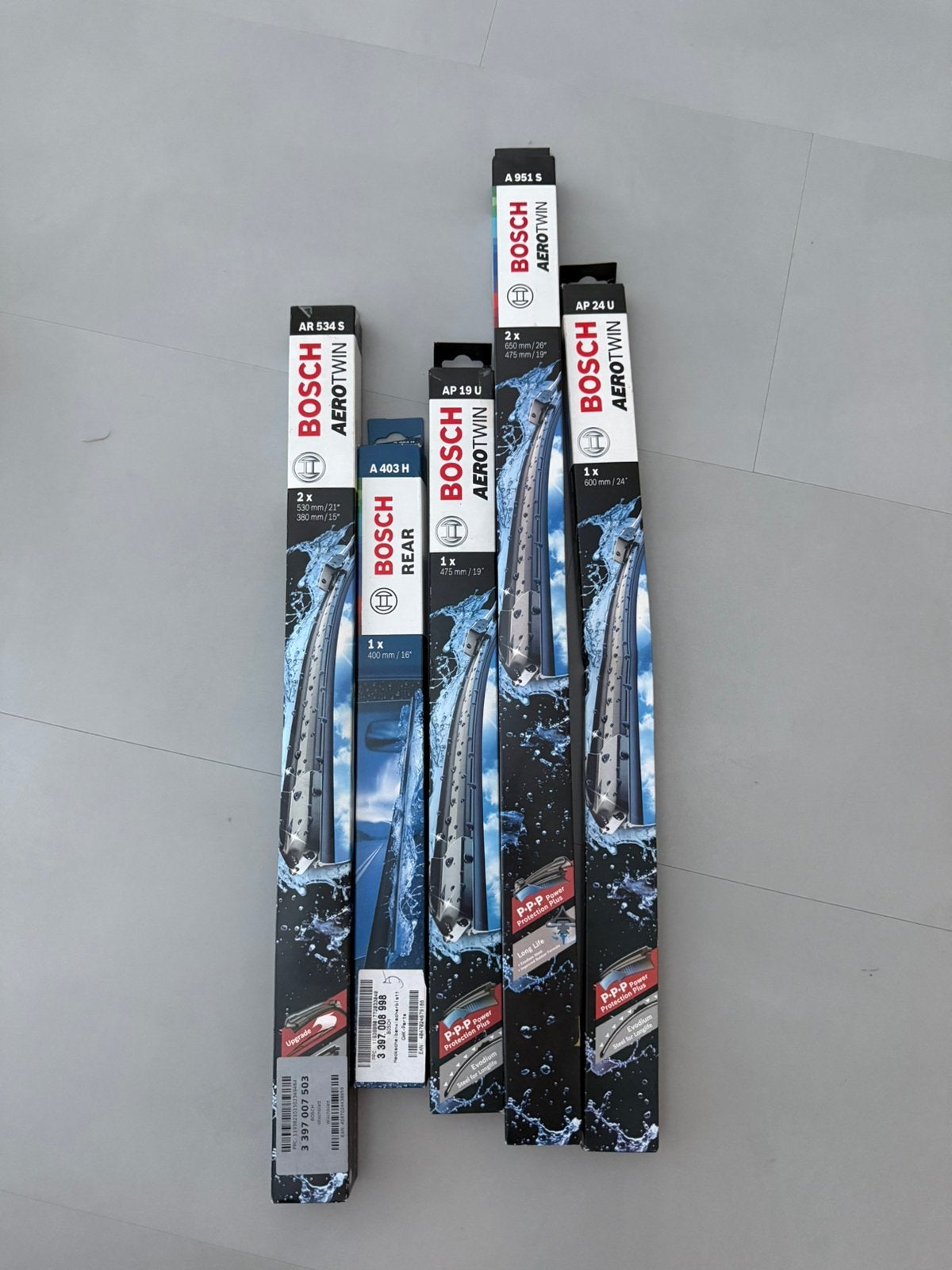 Bosch Aerowtin ruitenwissers, diverse soorten, Ophalen of Verzenden, Nieuw