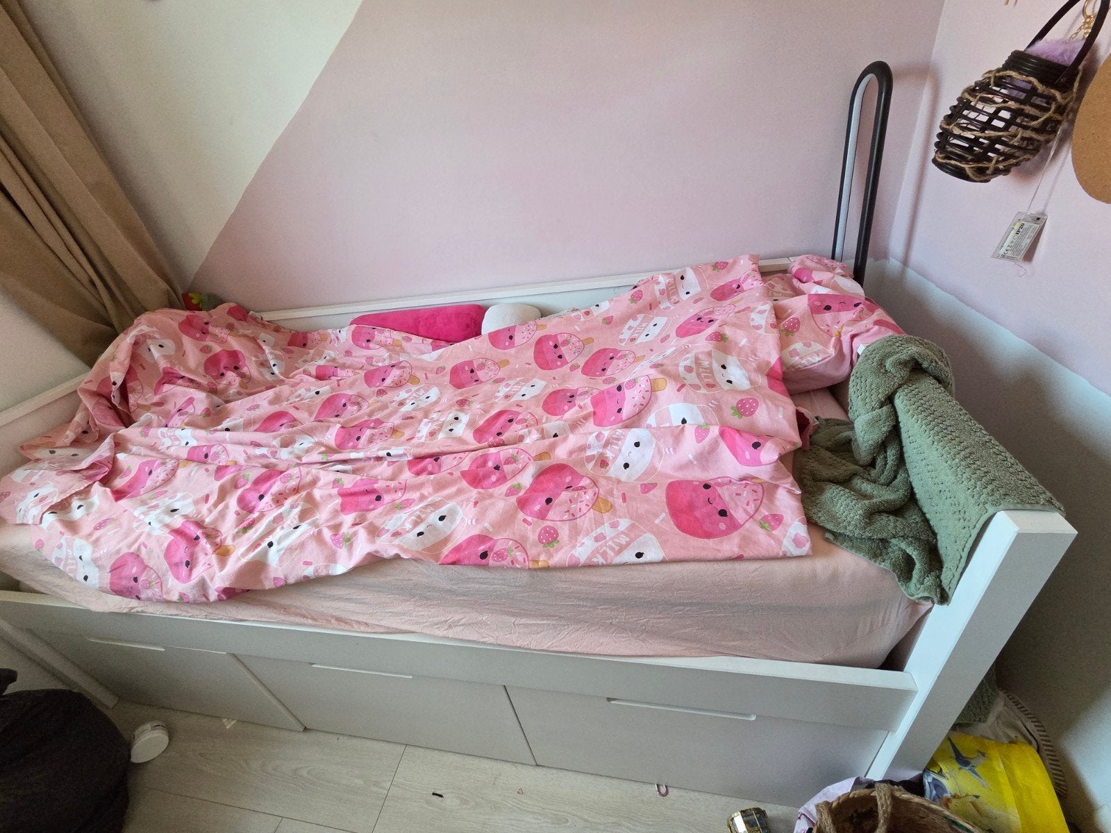 Gratis kinderbed, Ophalen, 180 cm of meer, 85 tot 100 cm, Lattenbodem