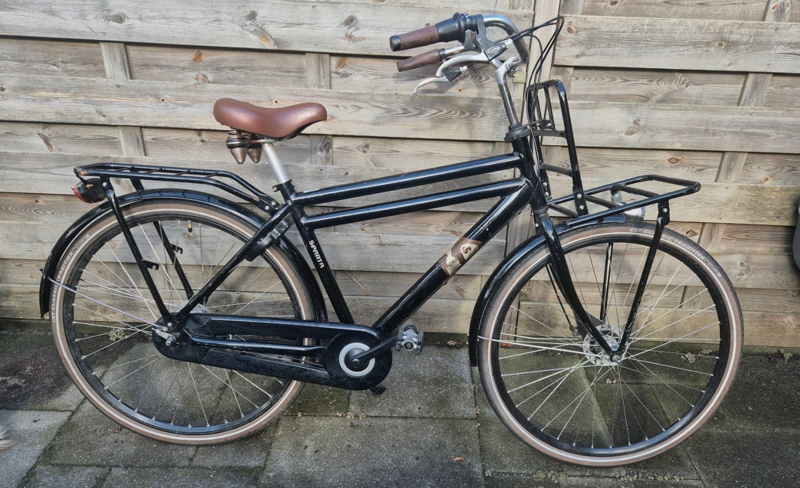 Sparta Transportfiets Heren 50cm, Fietsen en Brommers, Ophalen, Sparta, Gebruikt, Versnellingen