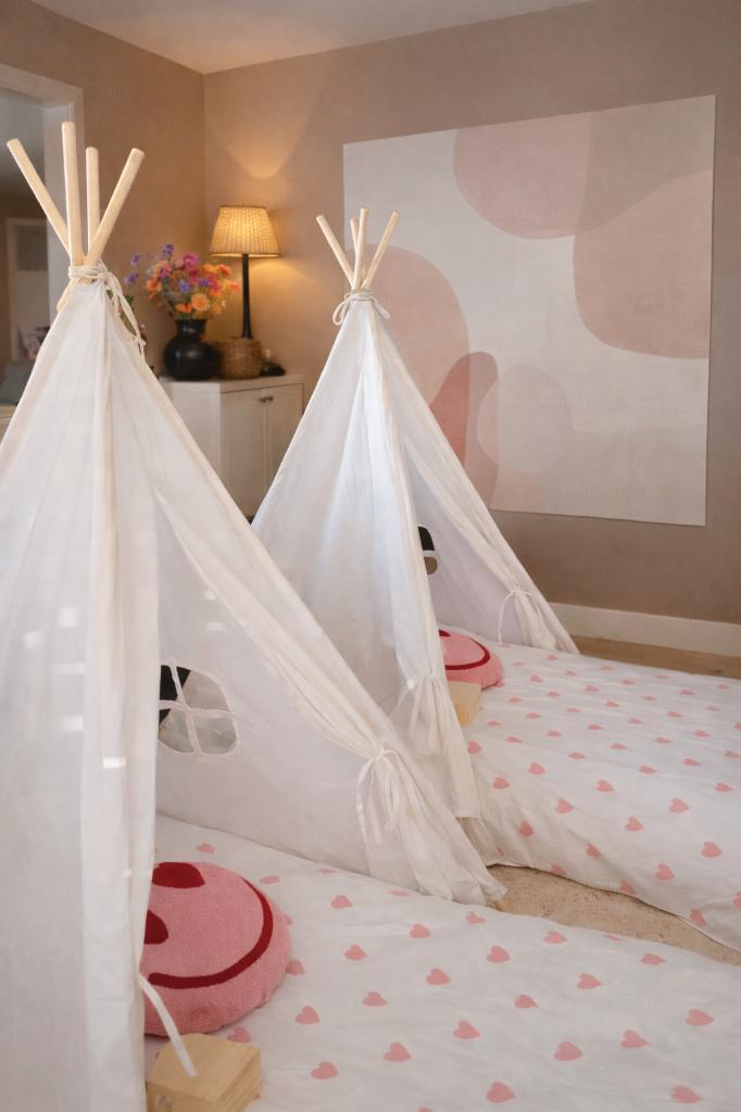 Compleet slaapfeestje huren | Tipi tenten | Sneek & omgeving, Hobby en Vrije tijd, Feestartikelen | Verhuur, Ophalen, Zo goed als nieuw