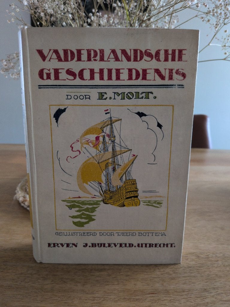 Vaderlandsche Geschiedenis (1927) - E. Molt, Ophalen of Verzenden, 20e eeuw of later, Gelezen, E. Molt