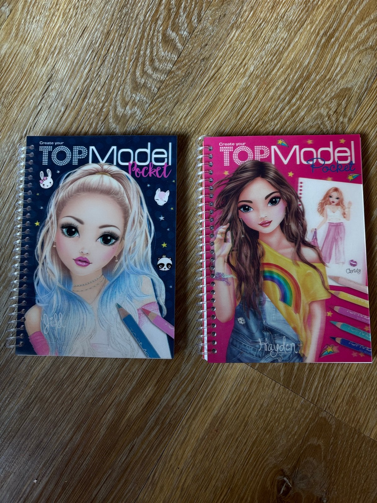 TOPModel Pocket Design Boekjes - Set van 2, Overige thema's, Meerkleurig, Ophalen of Verzenden, Zo goed als nieuw