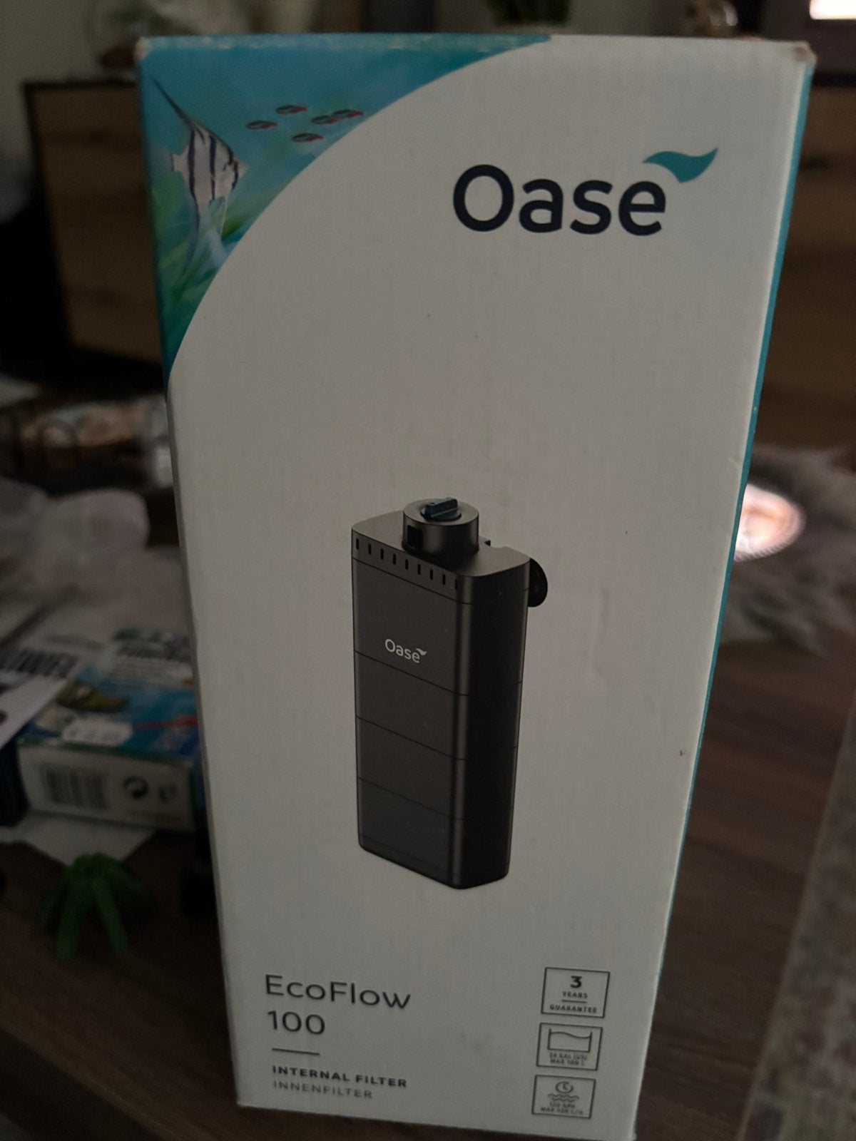 Oase  ECO FLOW 100 pomp nieuw 25,-, Dieren en Toebehoren, Ophalen of Verzenden, Zo goed als nieuw