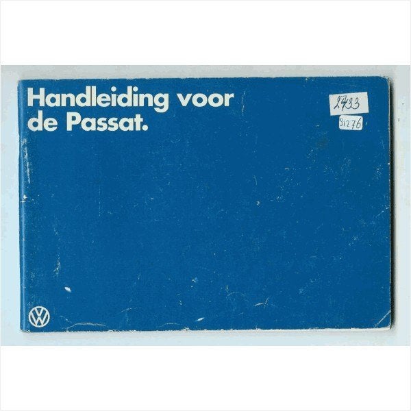 Volkswagen Passat Instructieboekje 1979 #2 Nederlands, Ophalen of Verzenden