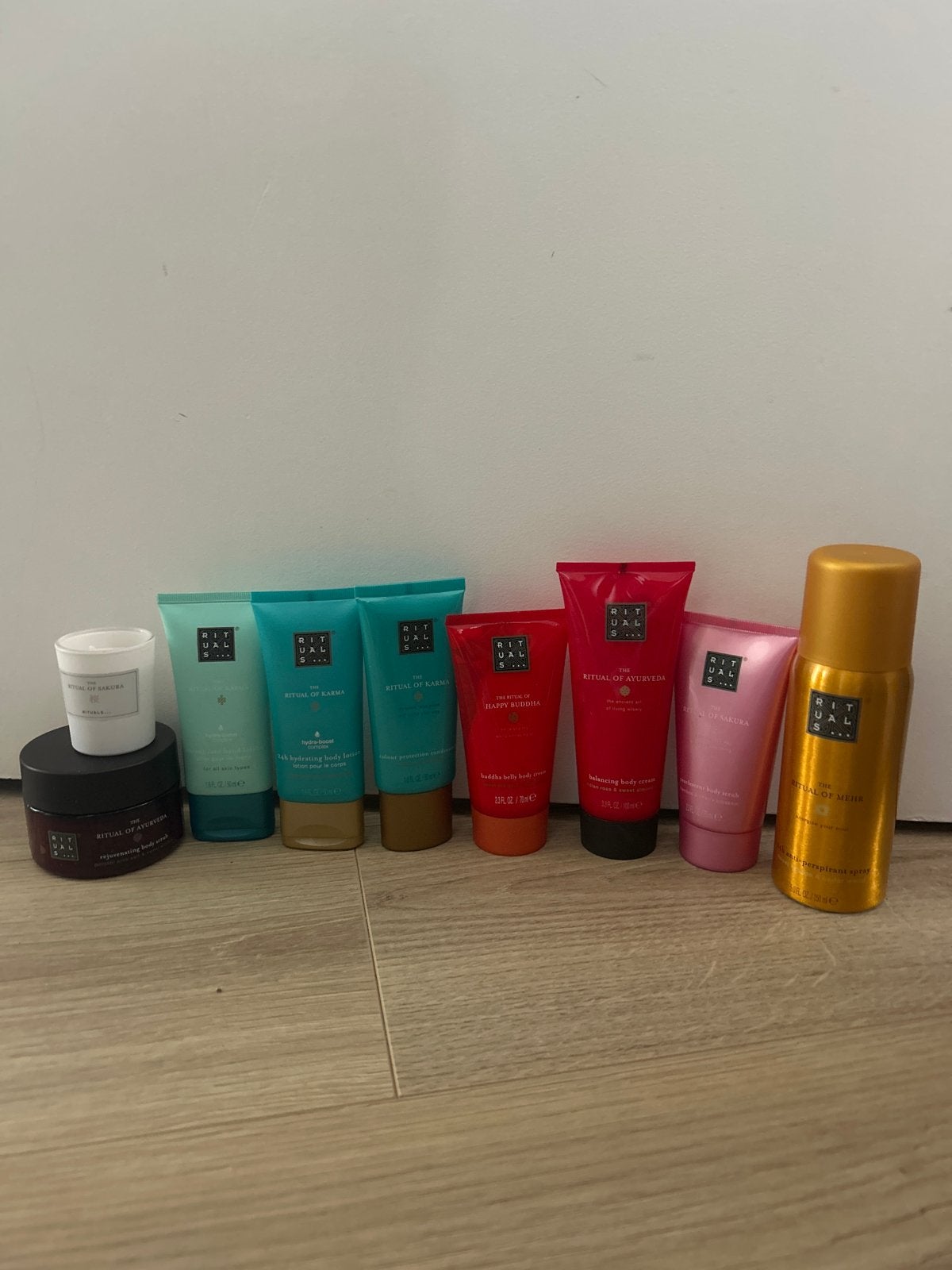 Rituals pakketje, Sieraden, Tassen en Uiterlijk, Uiterlijk | Lichaamsverzorging, Ophalen of Verzenden, Zo goed als nieuw, Bad & Douche