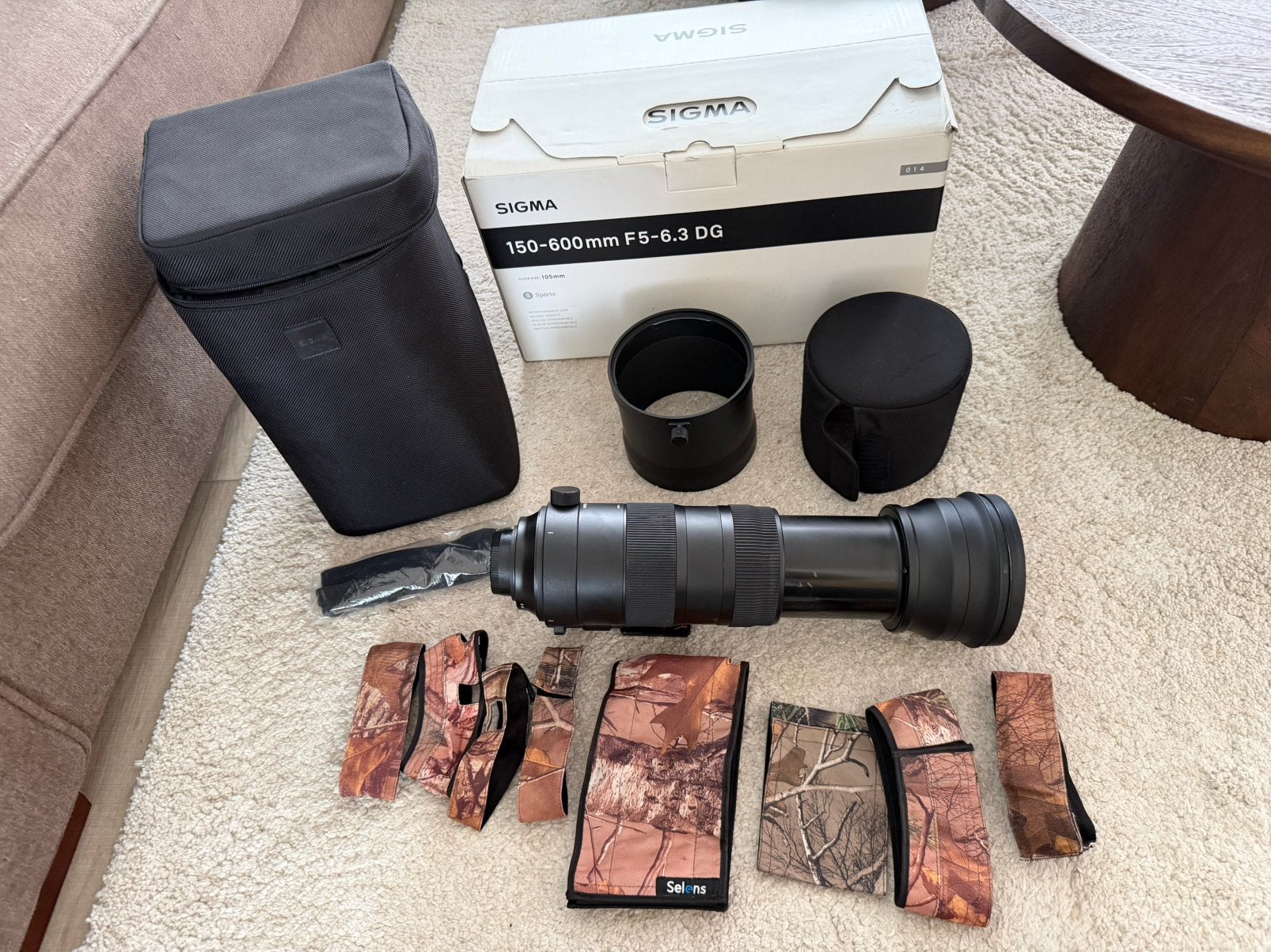 Sigma 150-600mm Sport telelens voor Nikon, Ophalen of Verzenden, Zo goed als nieuw, Overige merken