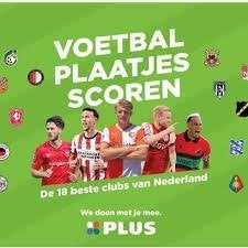 voetbalplaatjes verzamelalbum plus compleet met plaatjes, Verzamelen, Plus, Ophalen of Verzenden