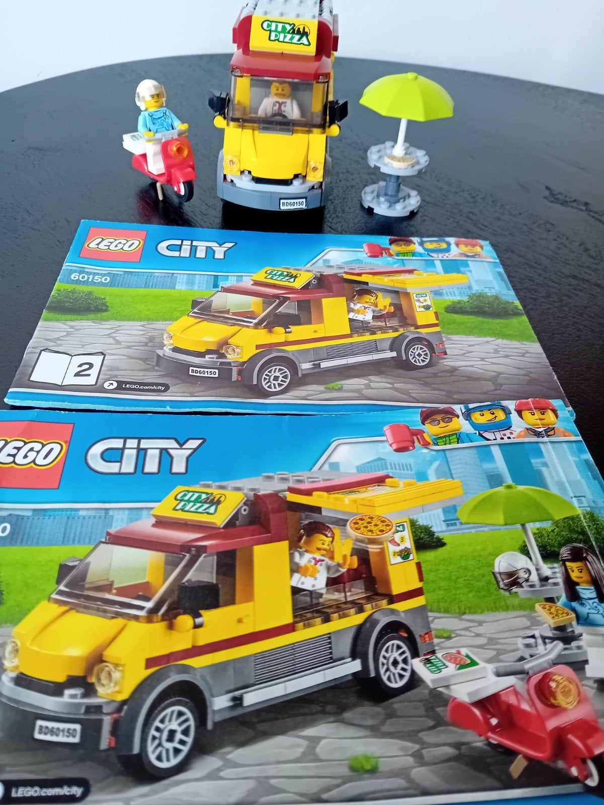 mooie lego set van de pizza truck 60150, City, Lego, Overige typen, Ophalen of Verzenden
