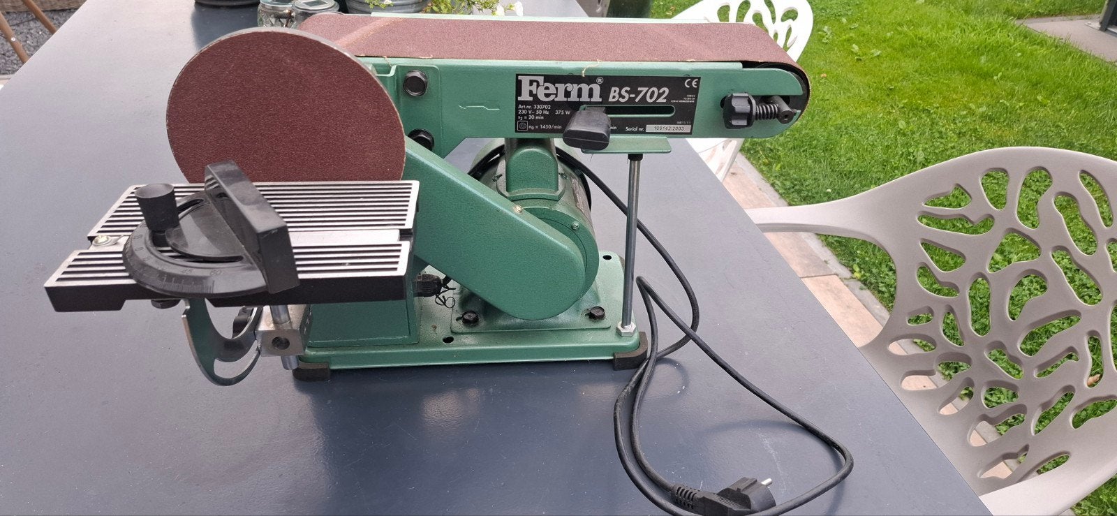 Ferm Bandschuurmachine BS702 - Nieuw in verpakking, Doe-het-zelf en Verbouw, Gereedschap | Schuurmachines, Ophalen of Verzenden