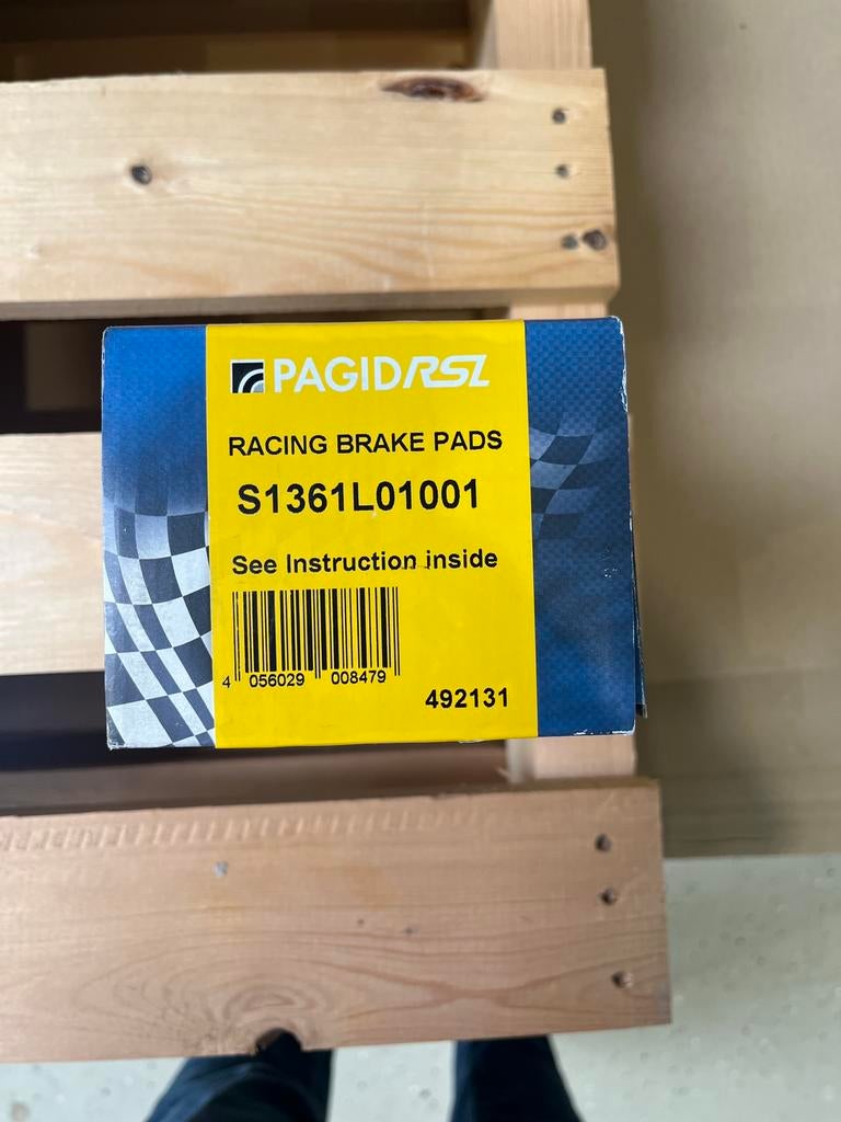 Pagid RSL racing remblokken S1361L01001 – gebruikt, Ophalen of Verzenden, Gebruikt