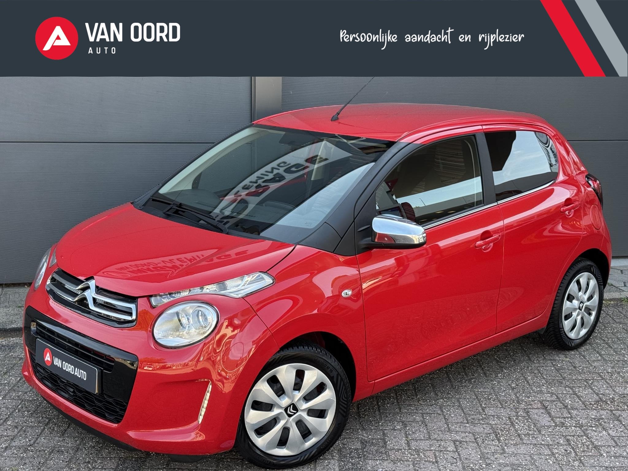 Citroen C1 1.0 VTi Shine / Apple Carplay / Android Auto, Auto's, Voorwielaandrijving, Stof, Euro 6, 4 stoelen