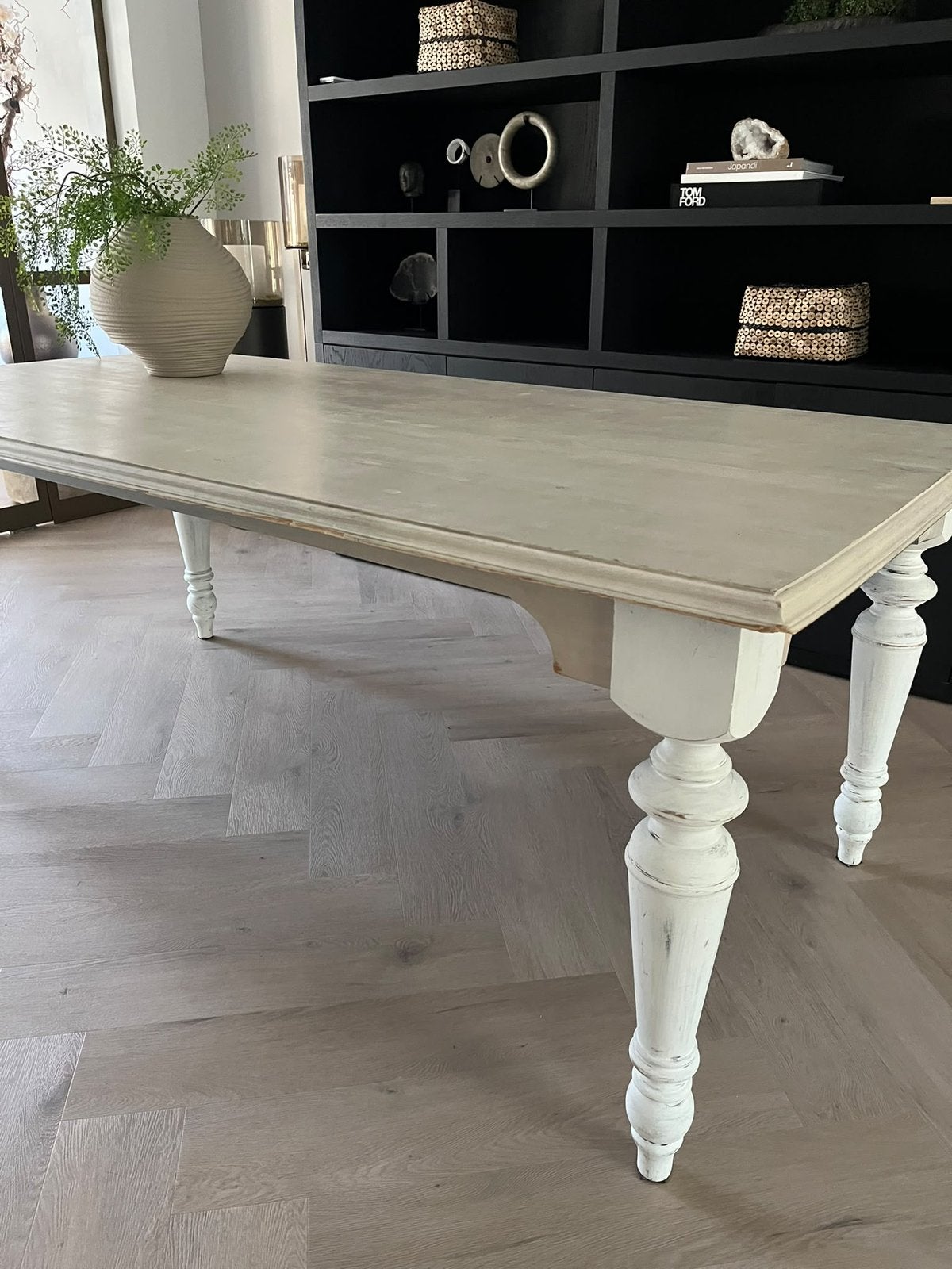 Mooie landelijk frans grenen houten eettafel 100x200 cm, Ophalen, 50 tot 100 cm, Zo goed als nieuw, Vijf personen of meer