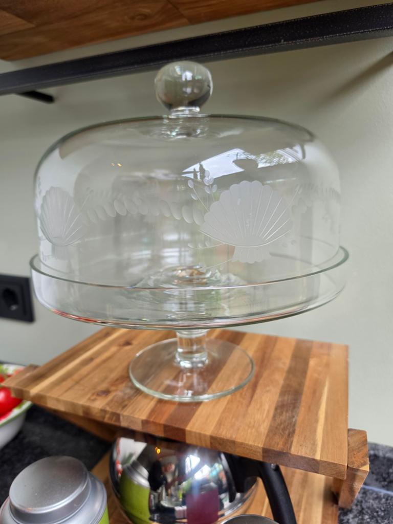 Vintage cake standaard, Huis en Inrichting, Ophalen of Verzenden, Zo goed als nieuw