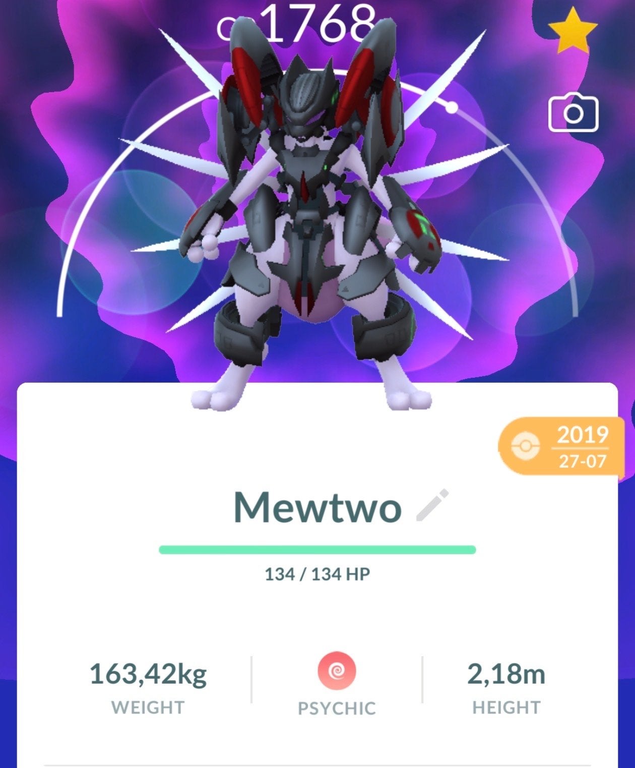 Armored Mewtwo Pokémon Go - Gegarandeerd Lucky Trade, Ophalen, Nieuw, Overige typen