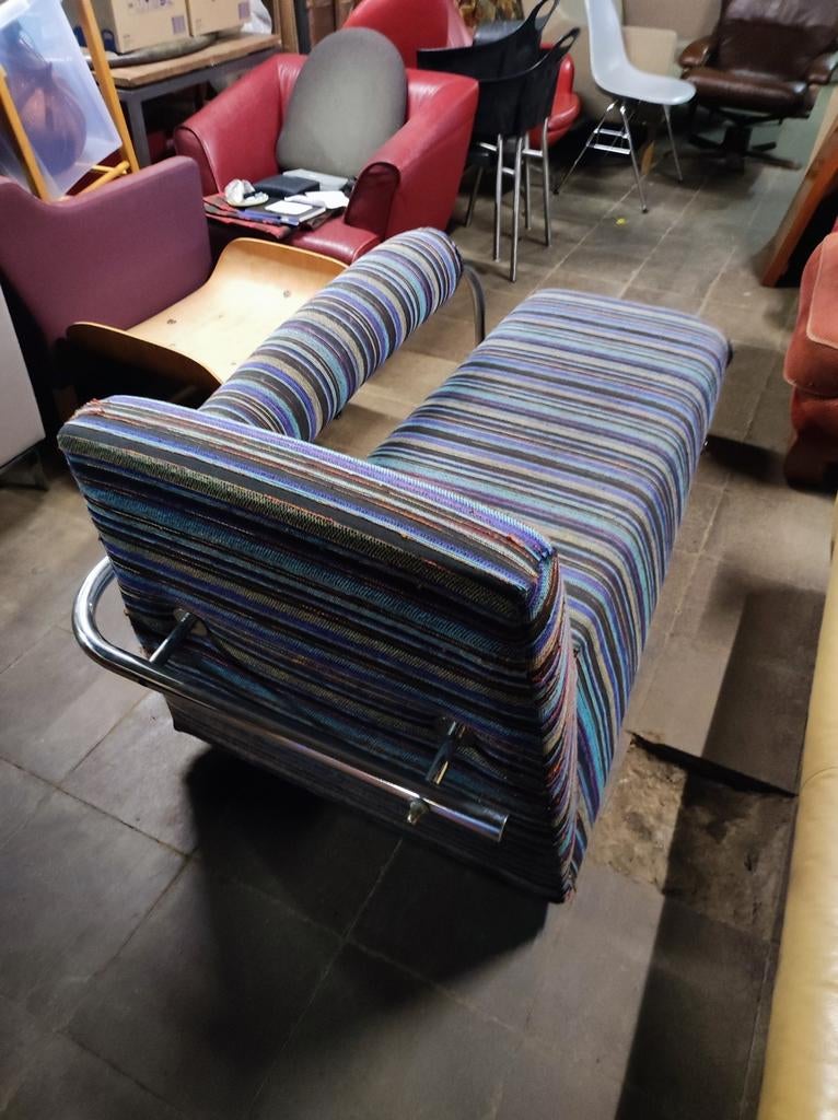 Pastoe "Karel Doorman", design Rob Eckhardt, chaise longue, Ophalen of Verzenden