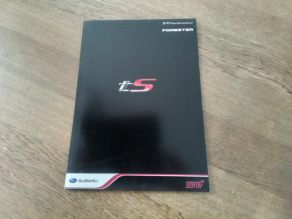 Folder Subaru Forester STi perfomance jpn, Ophalen of Verzenden, Zo goed als nieuw, Overige merken
