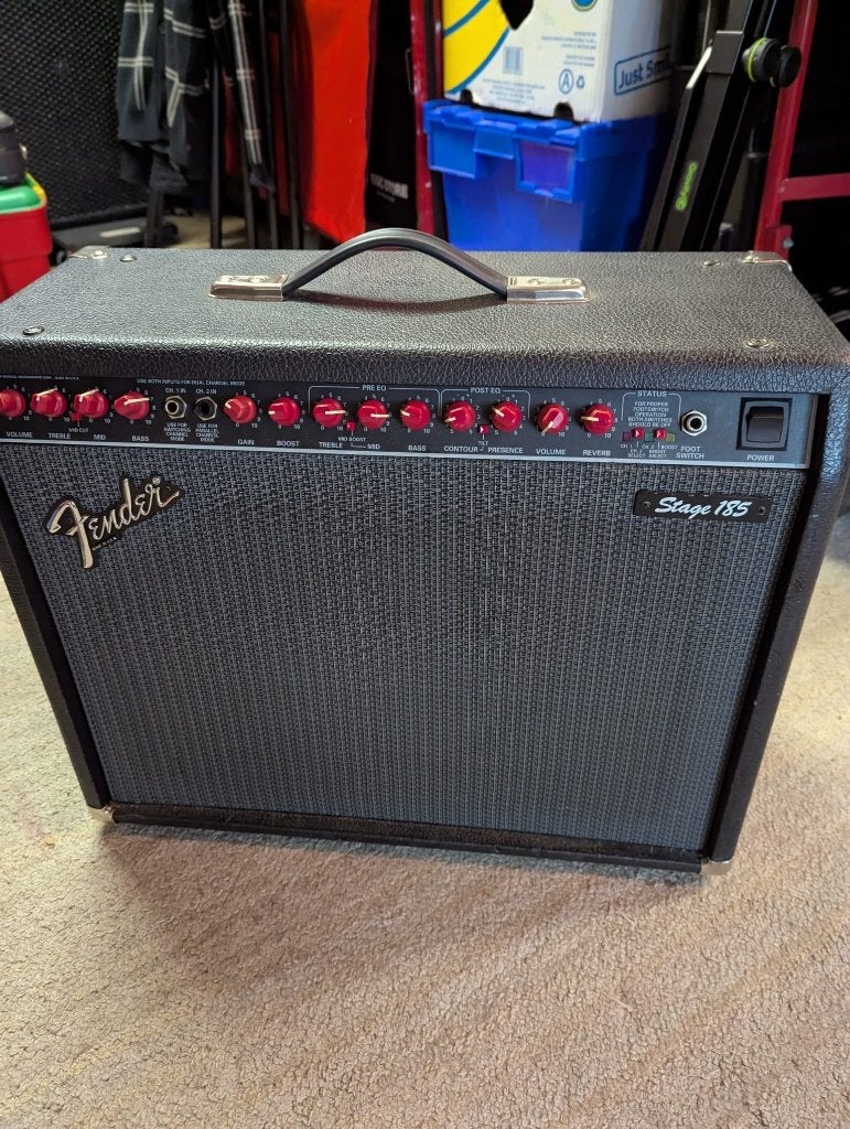 Fender stage 185 te koop, Ophalen, Gebruikt, Gitaar, 100 watt of meer